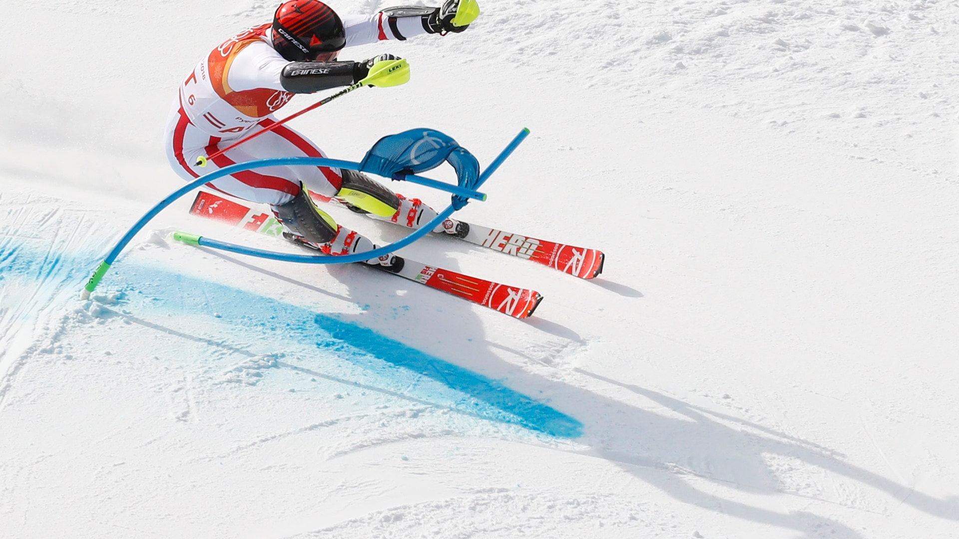 Michael Matt of Austria competes during the Team Event