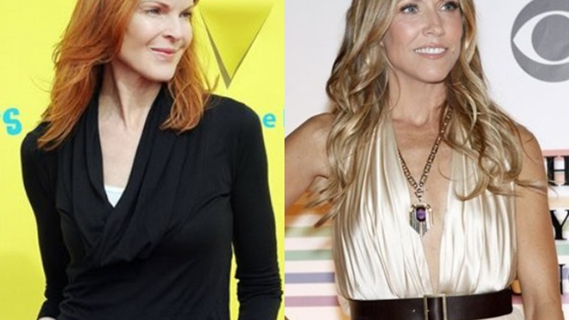 Marcia Cross and Sheryl Crow