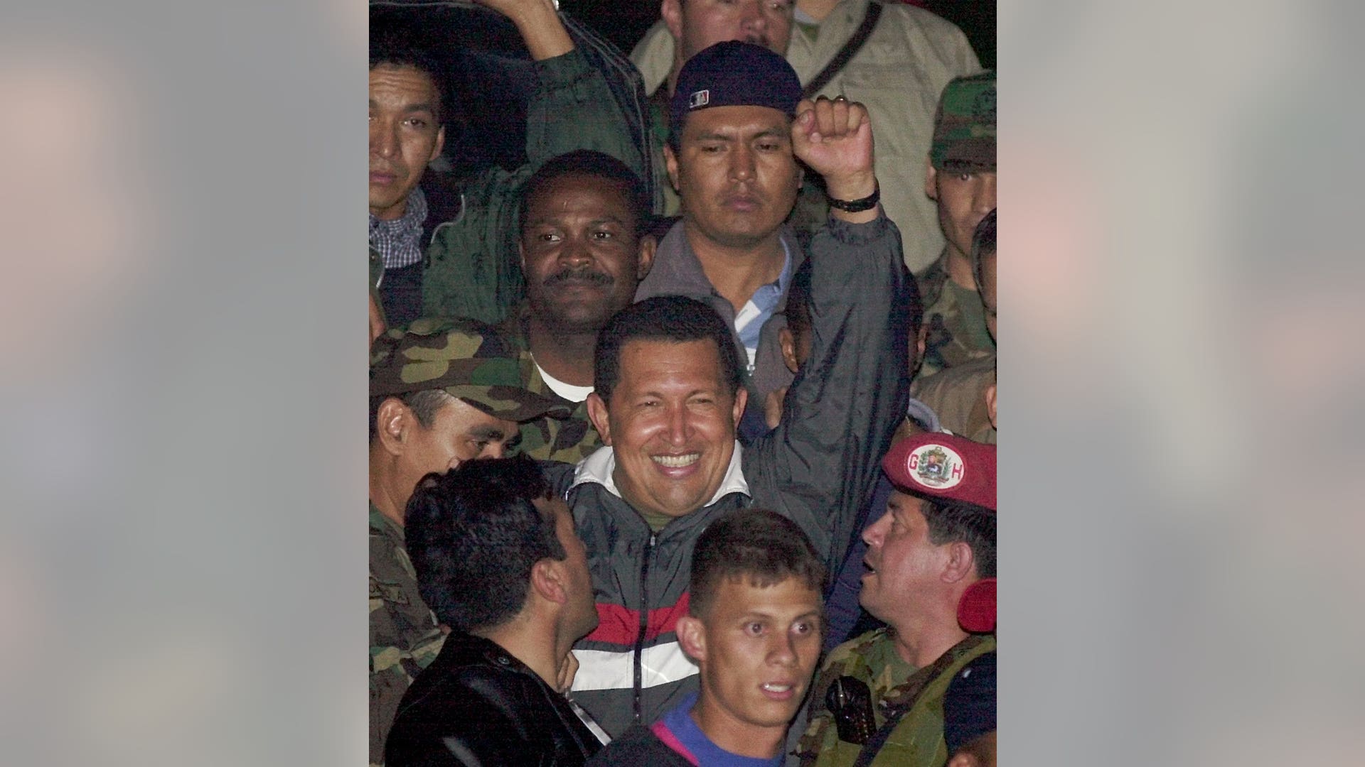 APTOPIX_Venezuela_Hug_Garc