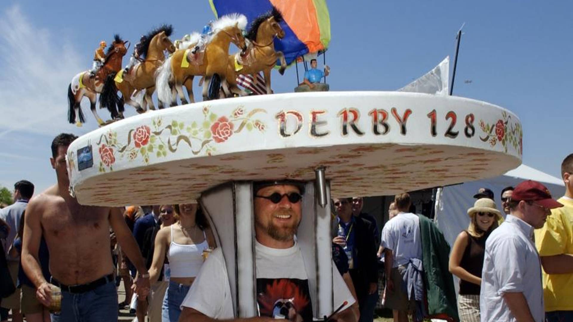 Kentucky Derby wheel hat