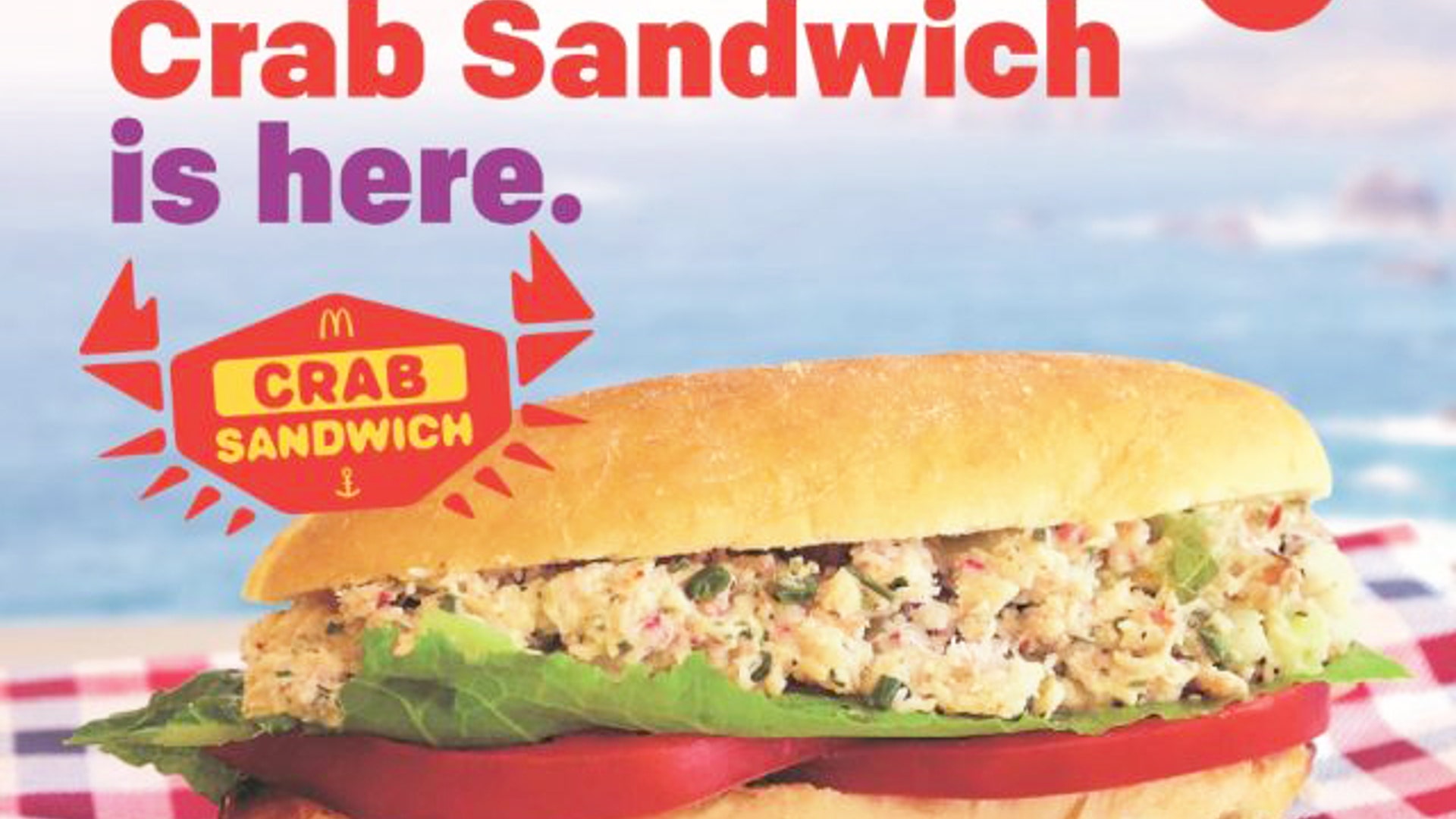 McDonald's testing snow crab sandwich