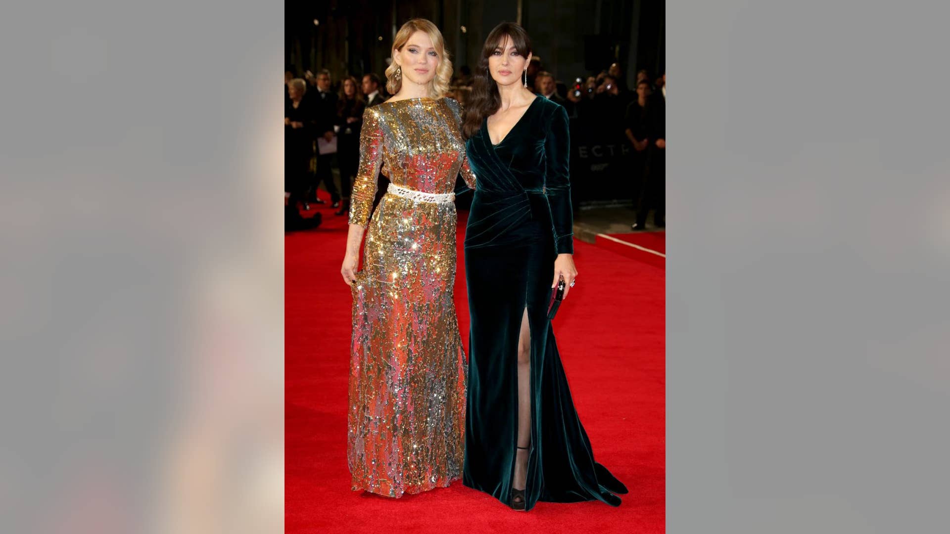 With Co-Star Lea Seydoux