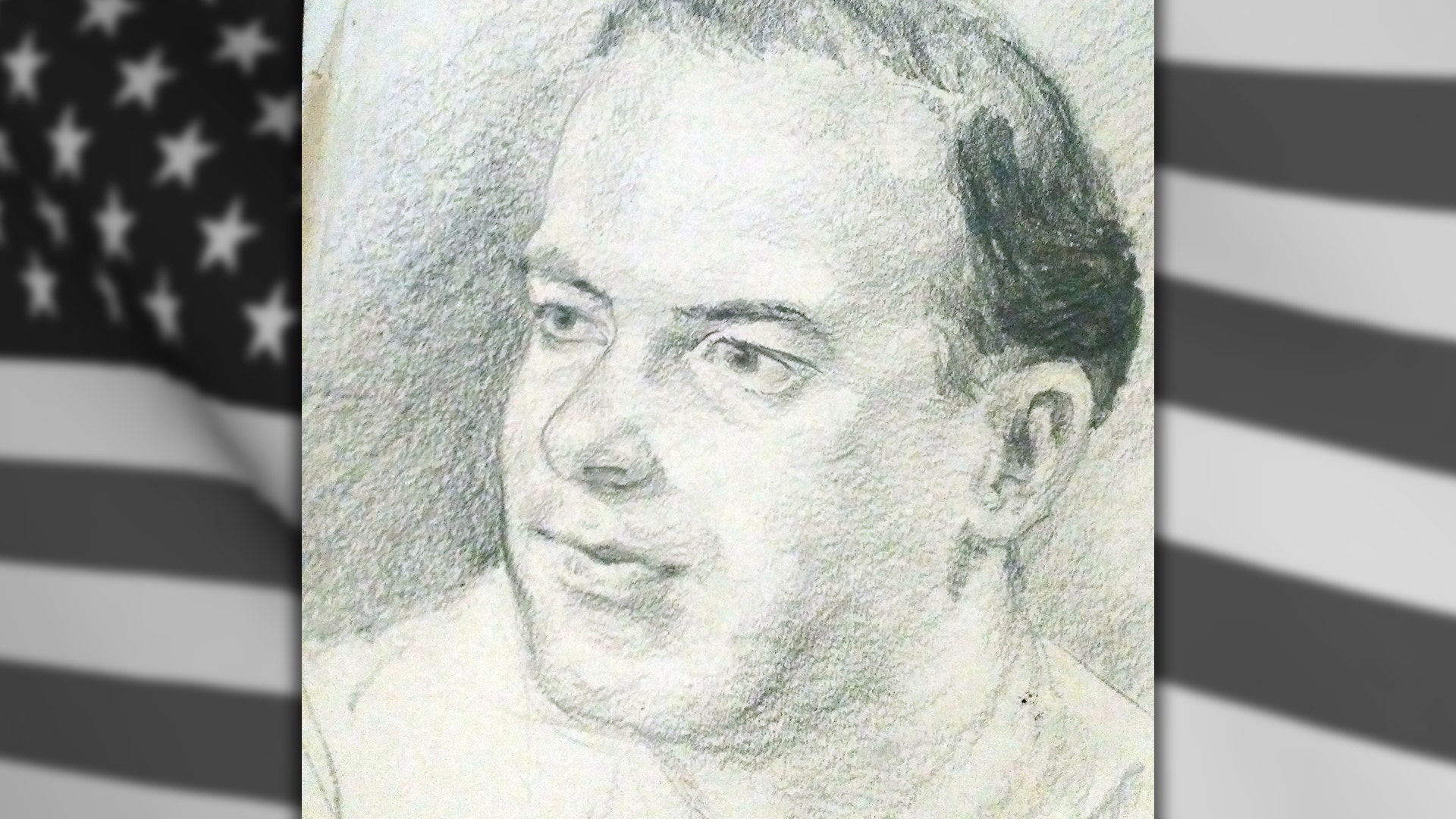 Navy veteran Ira Dube discovered portraits of 17 servicemen his father served with during World War II