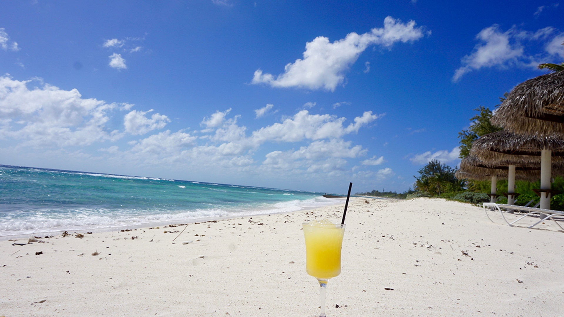 Time for a beach beverage.