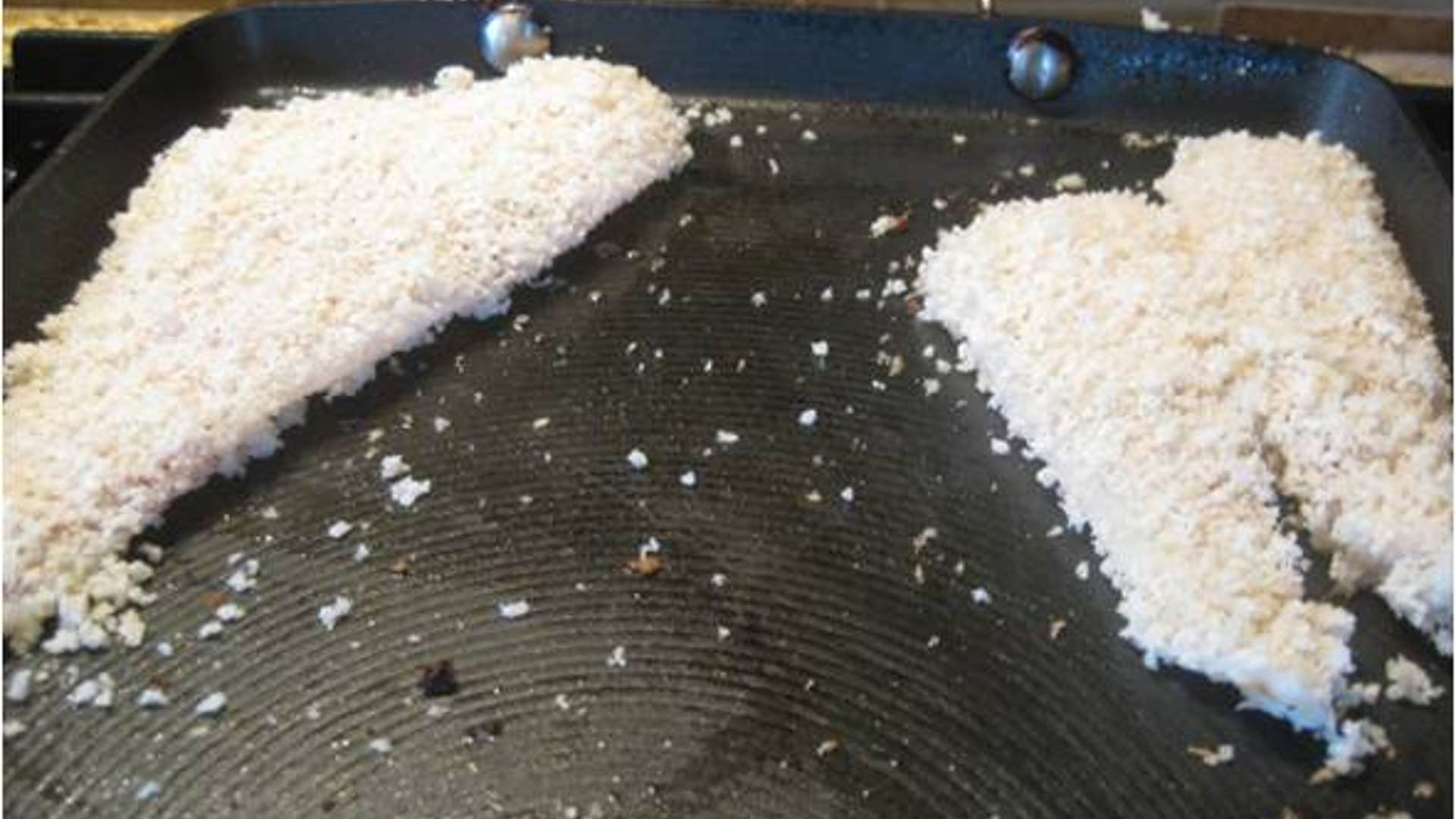 tomato basil flounder step six