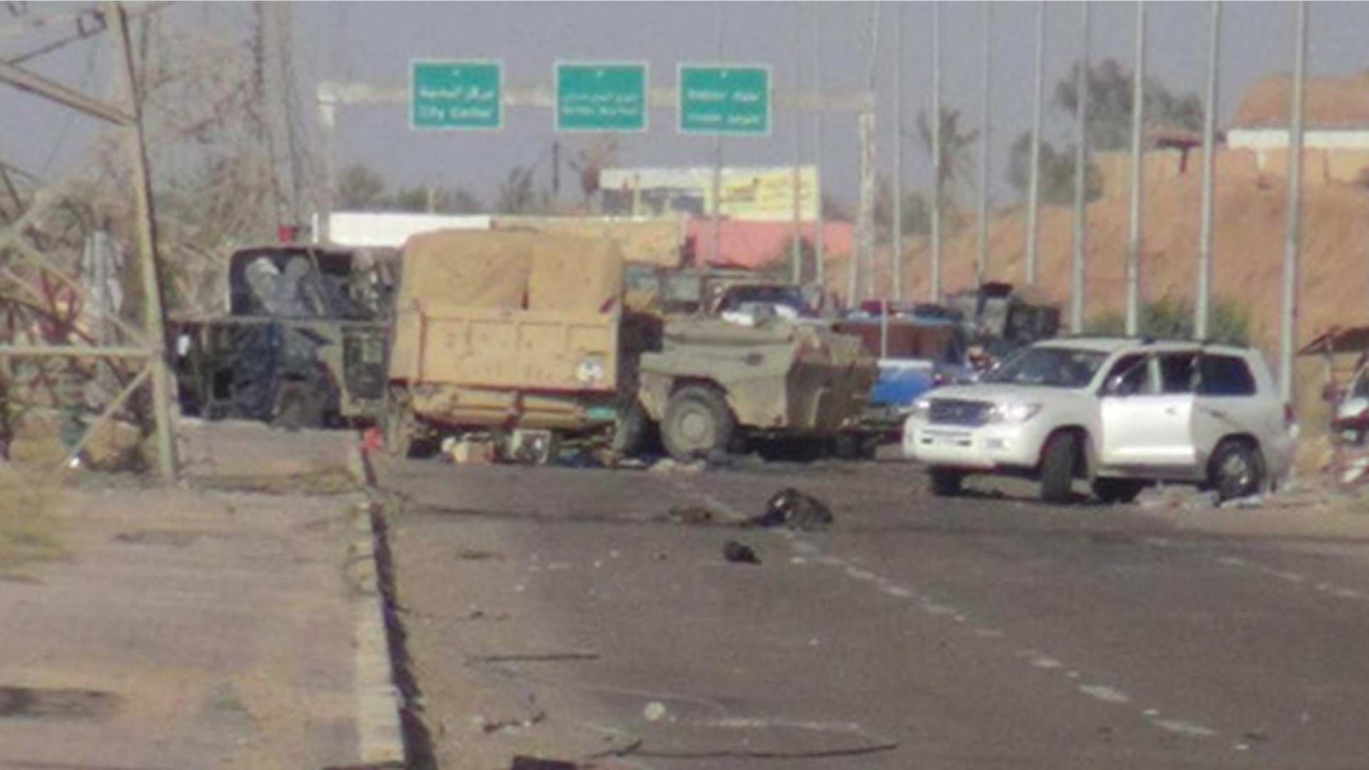 Photos of Iraqi Military gear claimed by ISIS in Ramadi