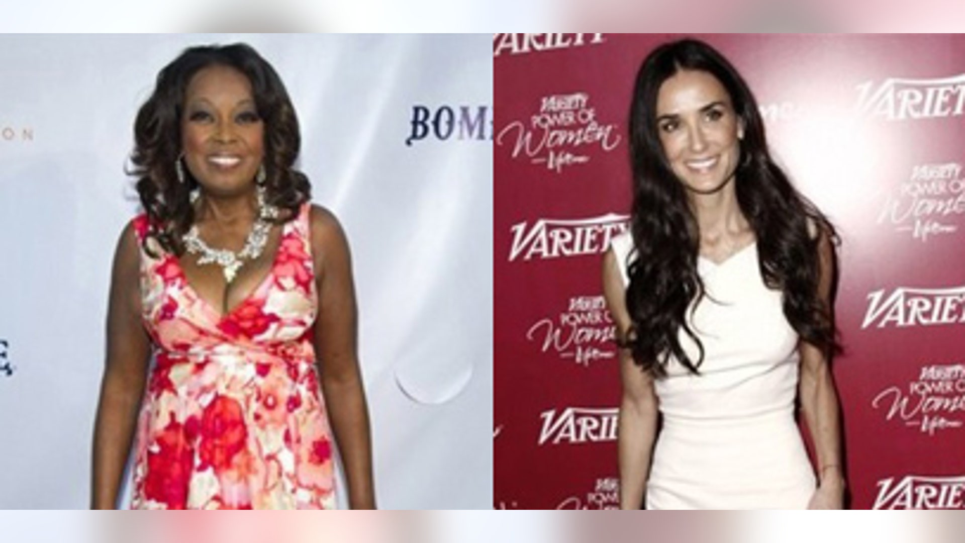 Demi Moore and Star Jones