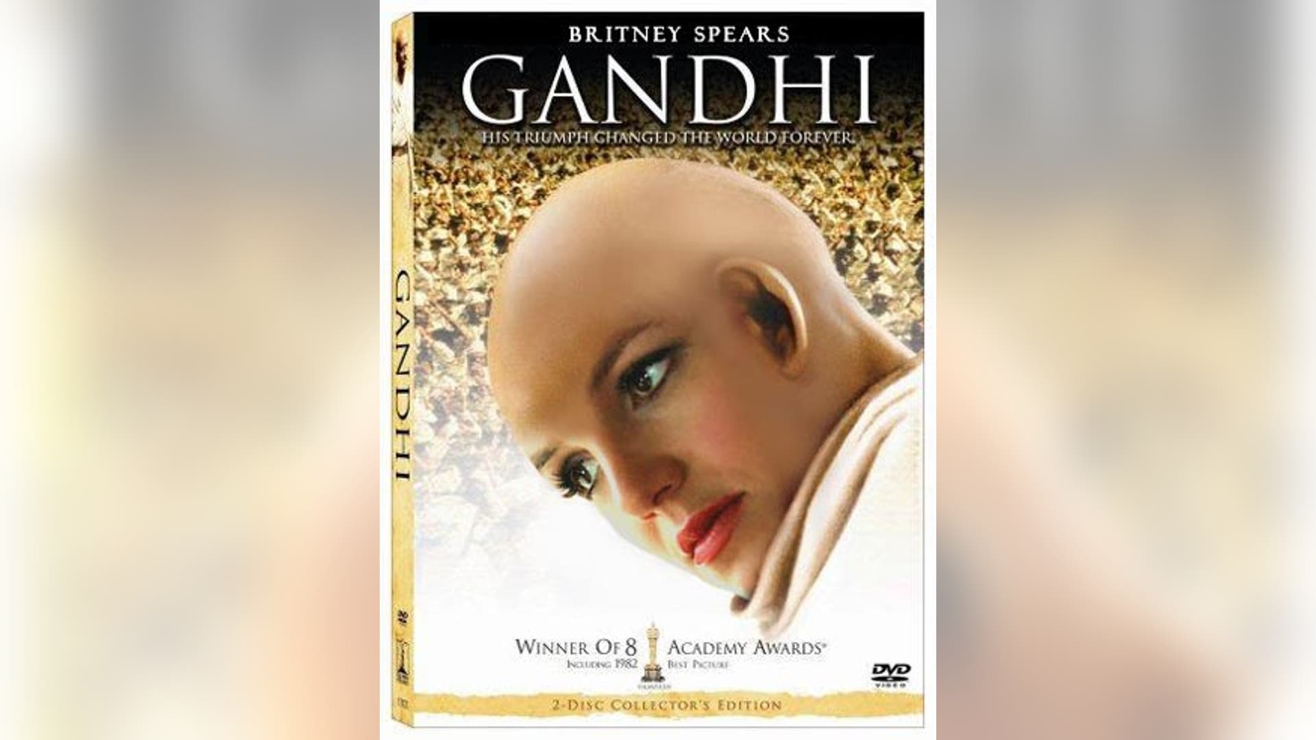 Which Young Hollywood stars Would You Like to See In a Bio pic? Britney Spears as Gandhi