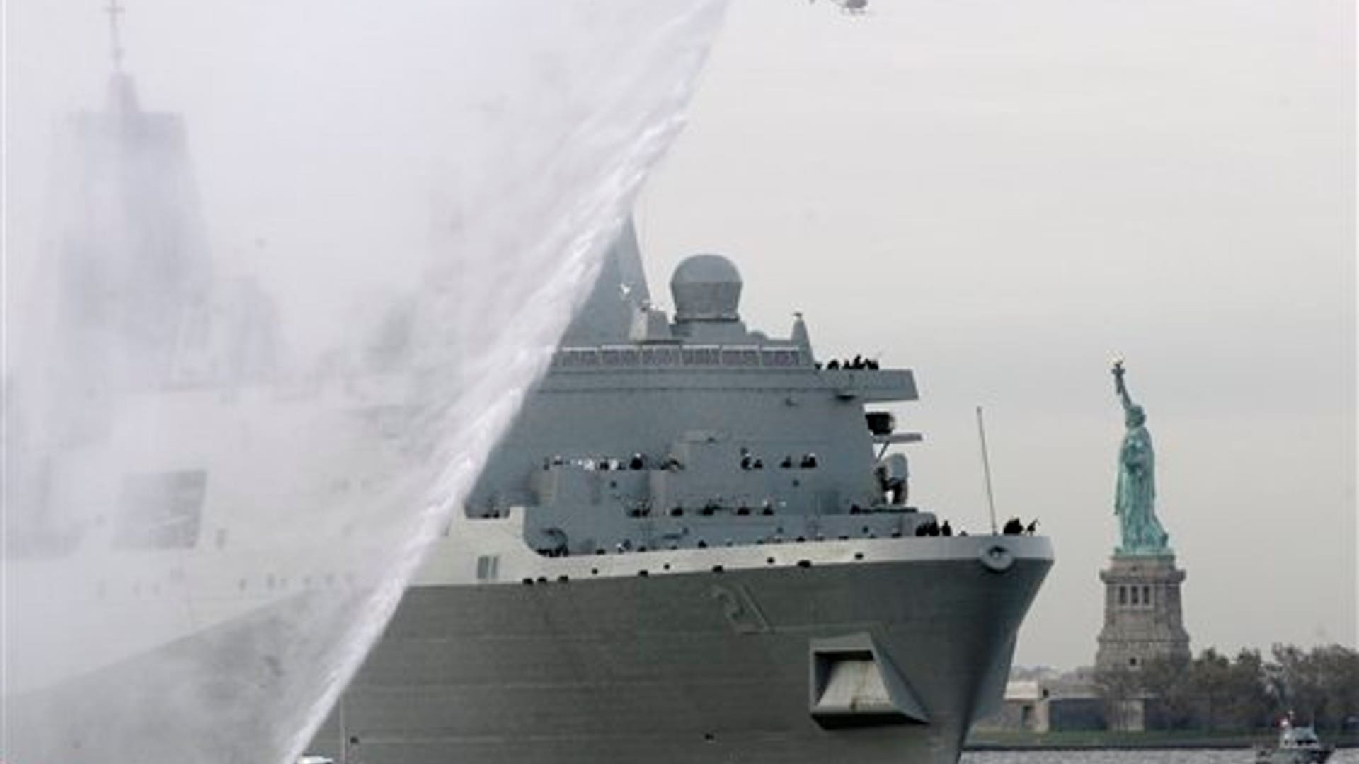 USS New York Arrives in Its Namesake City