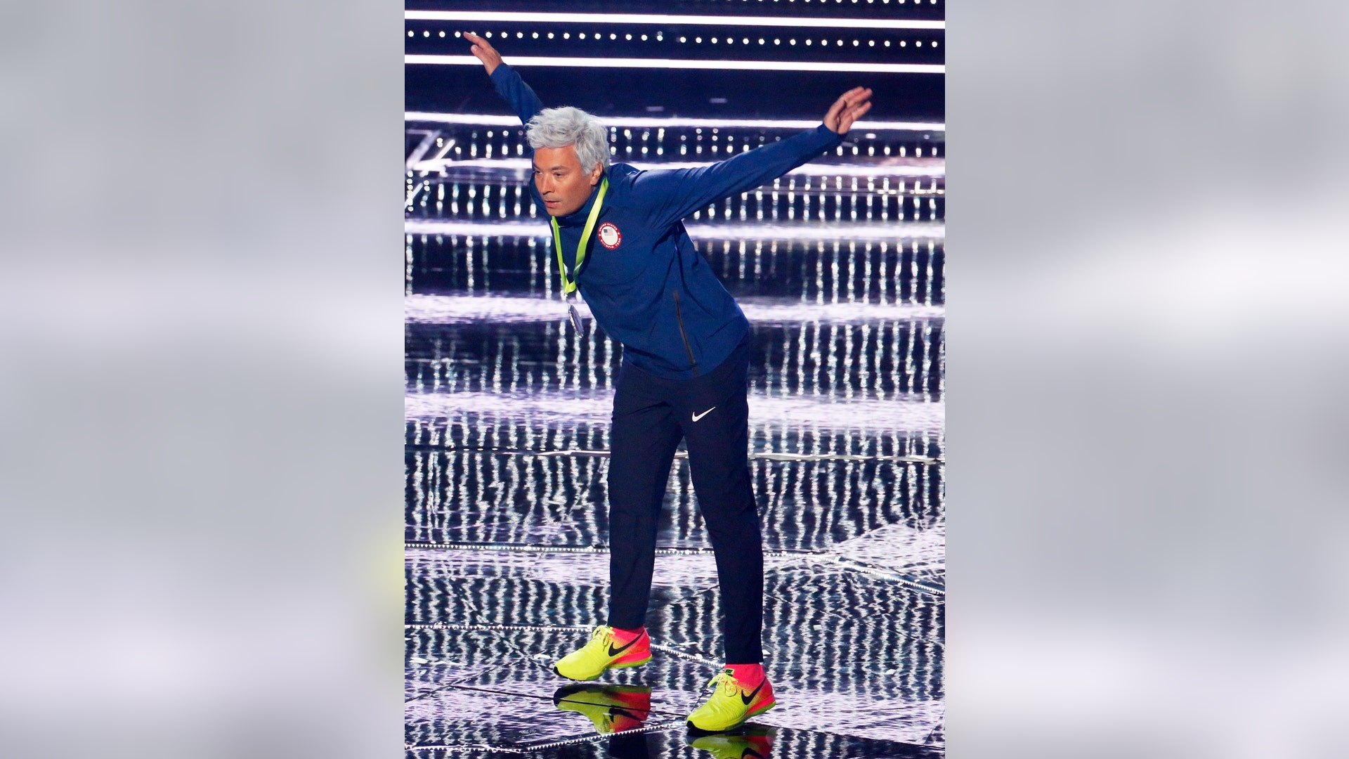 Jimmy Fallon as Ryan Lochte: Hilarious