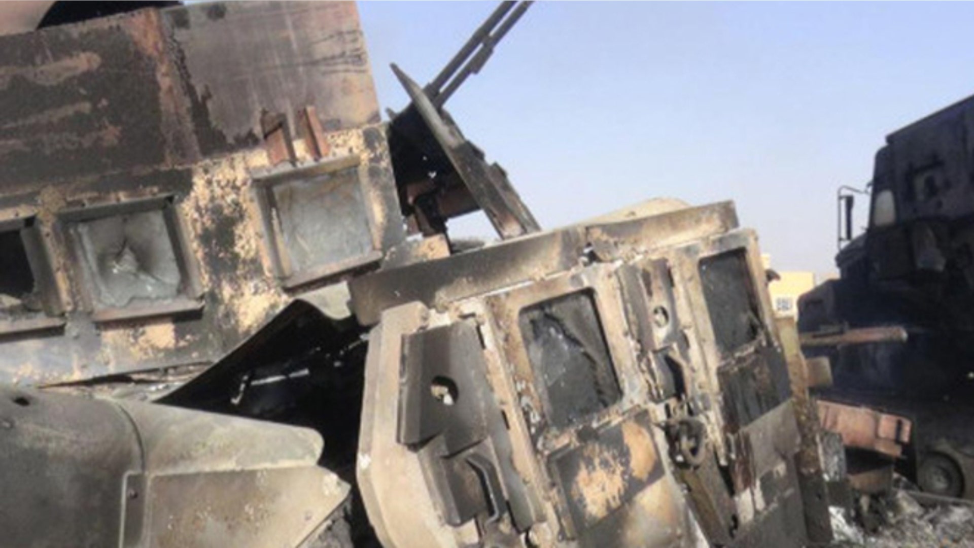 Photos of Iraqi Military gear claimed by ISIS in Ramadi