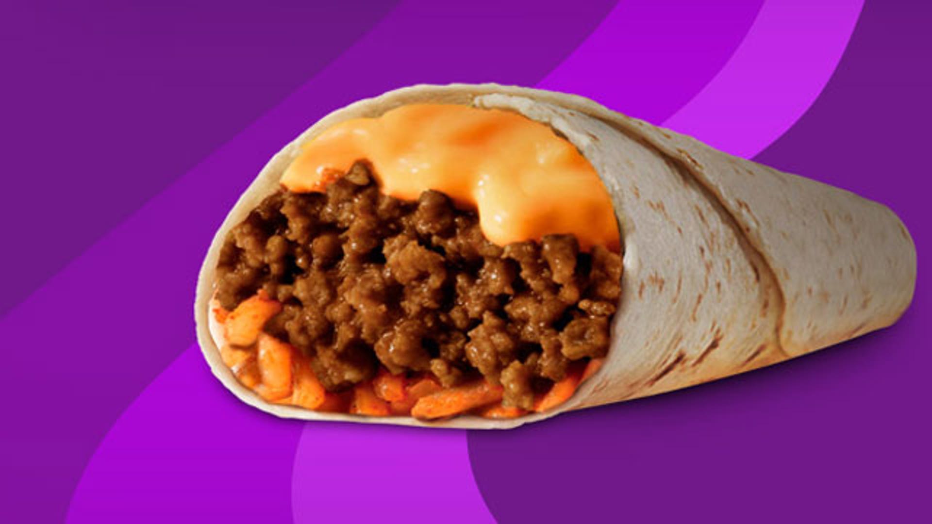 Taco Bell's Cheesy Double Beef Burrito 