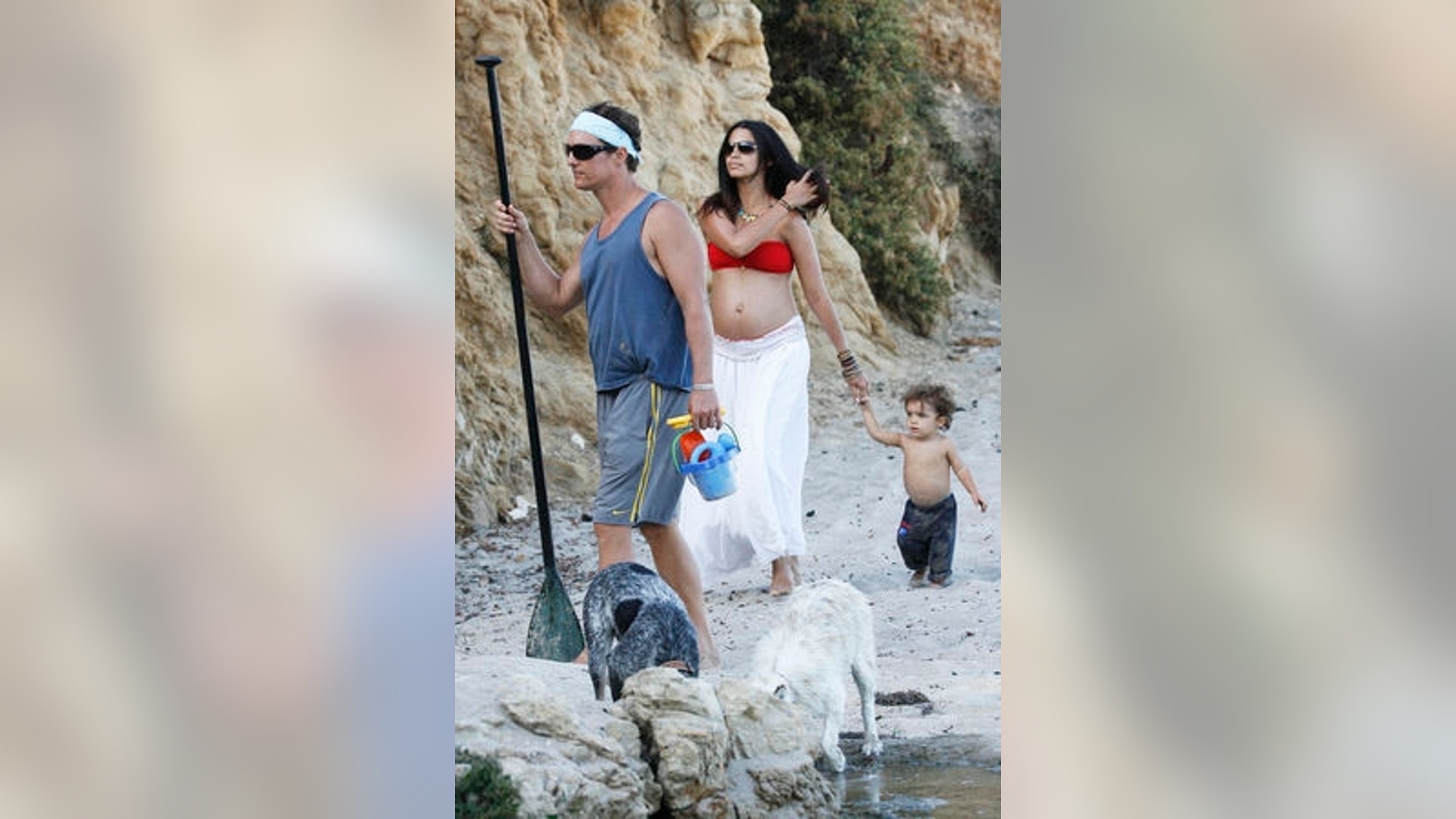 Matthew McConaughey and Family
