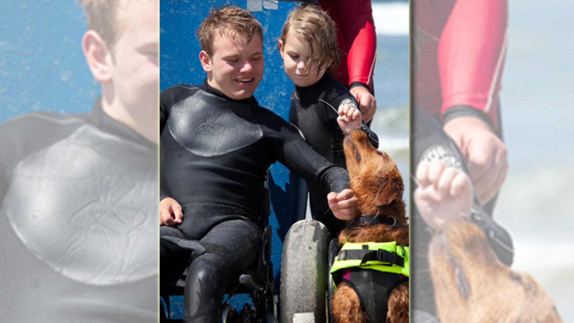 Patrick and Ian With Ricochet