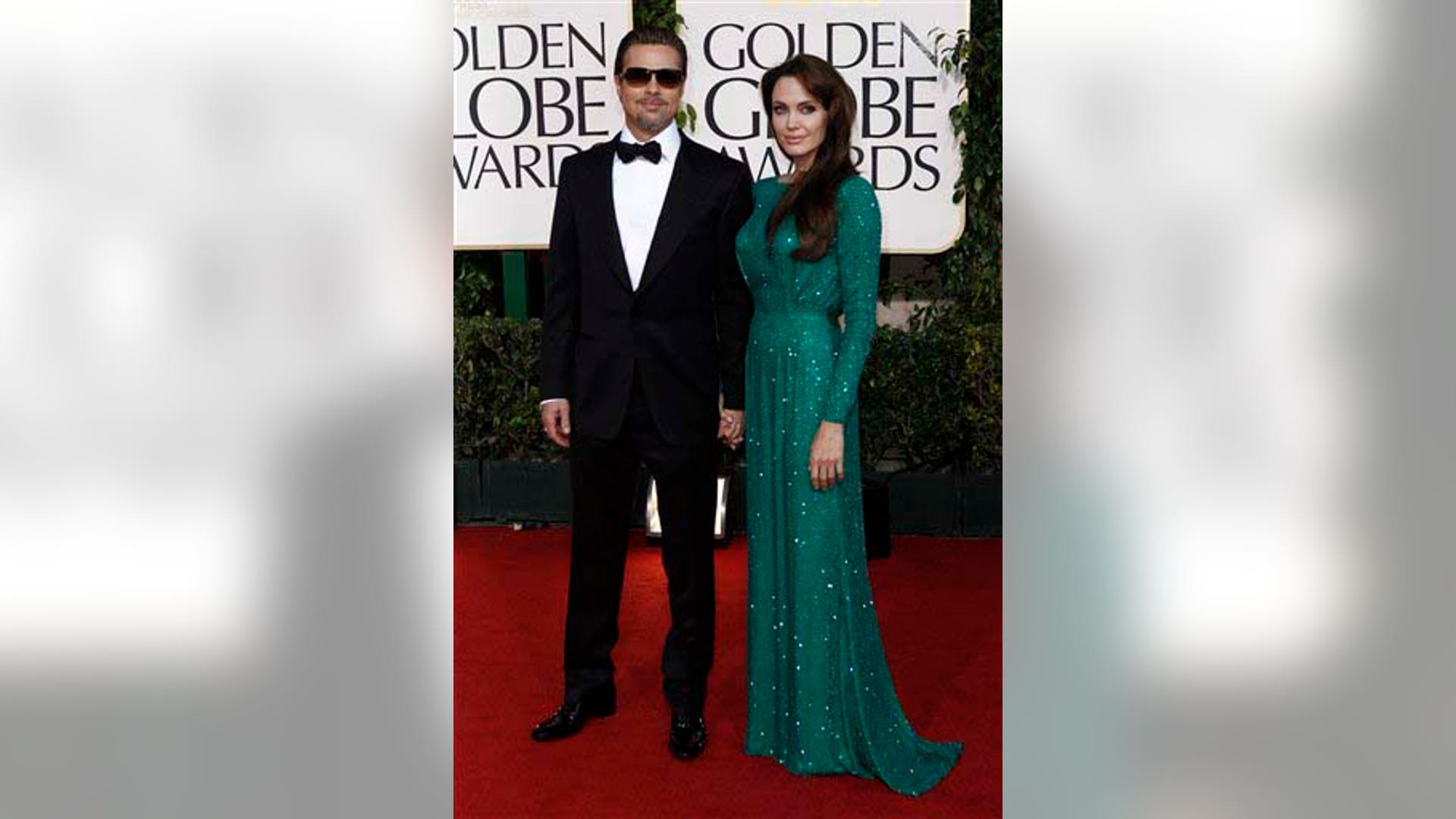 Angelina Jolie and Brad Pitt  