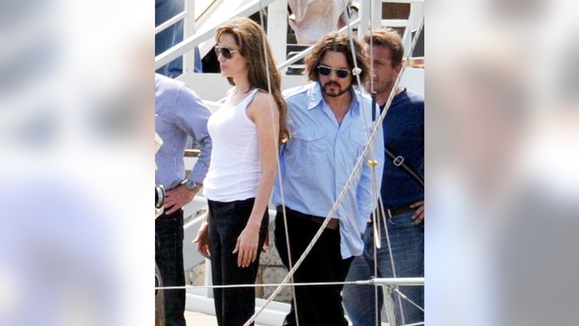 Angelina Jolie and Johnny Depp, 'The Tourist'