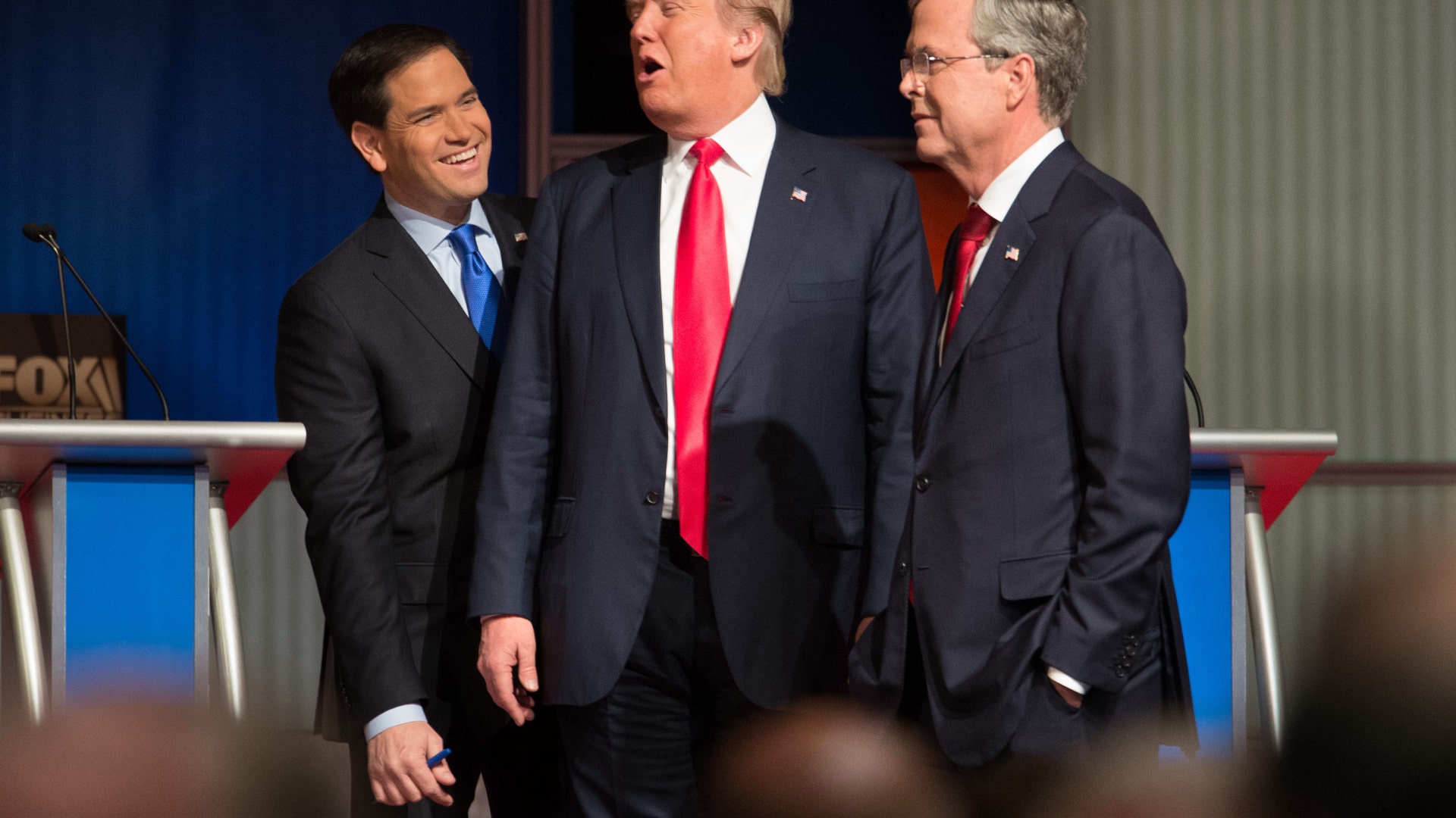 Rubio, Trump and Bush