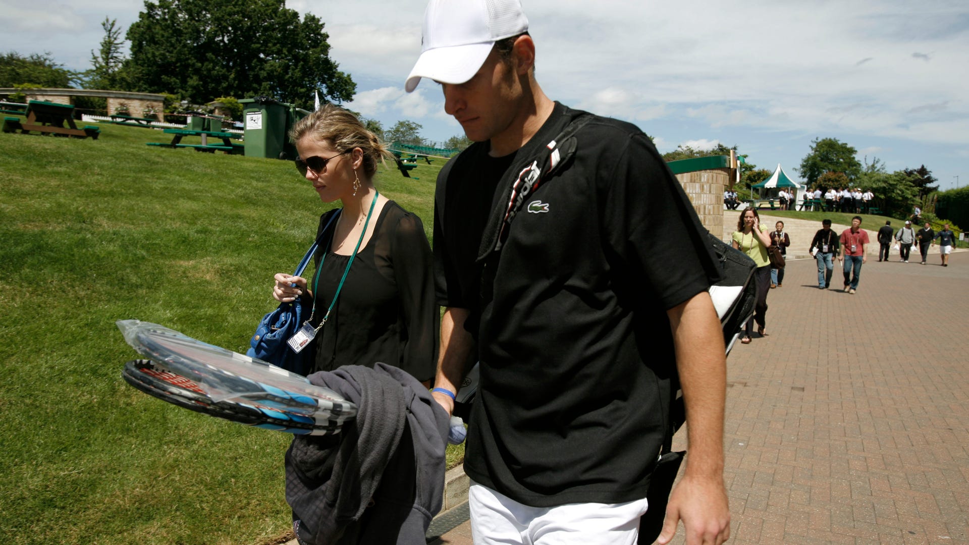 Leaving Courts With Andy