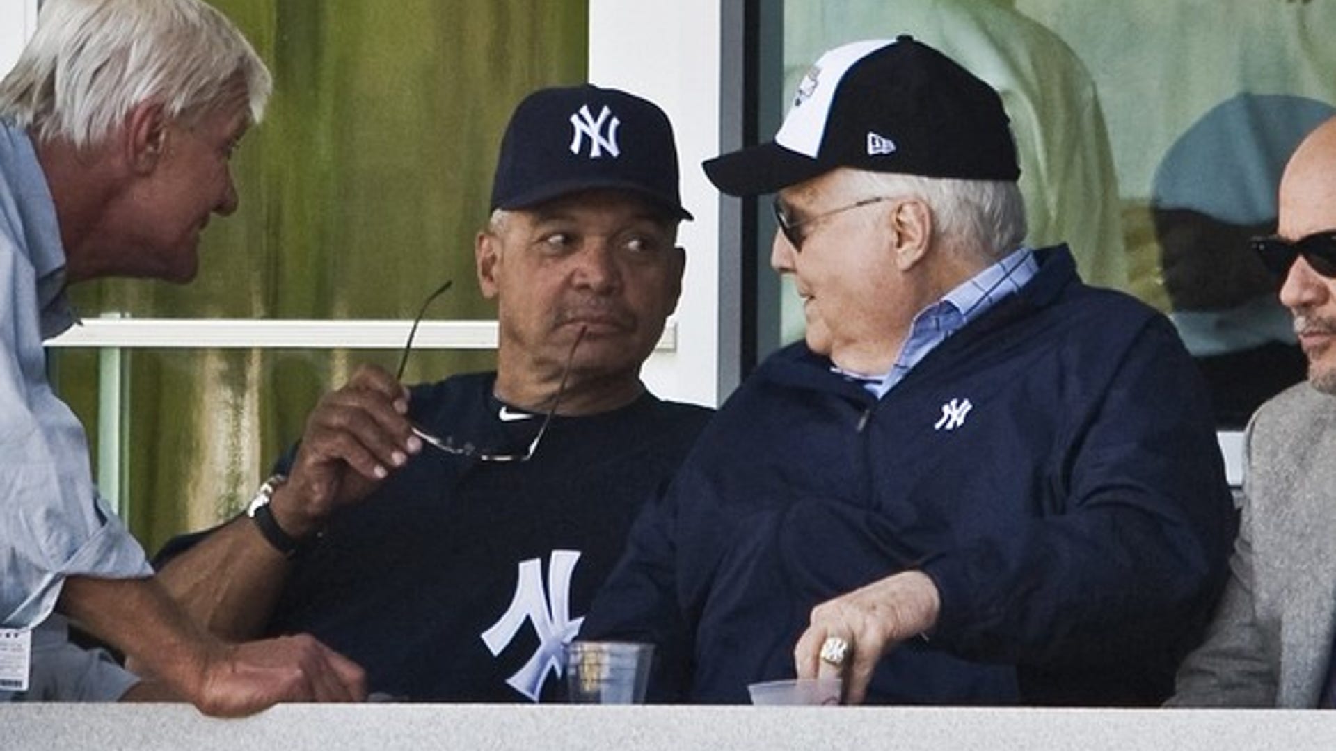 Steinbrenner with Reggie Jackson