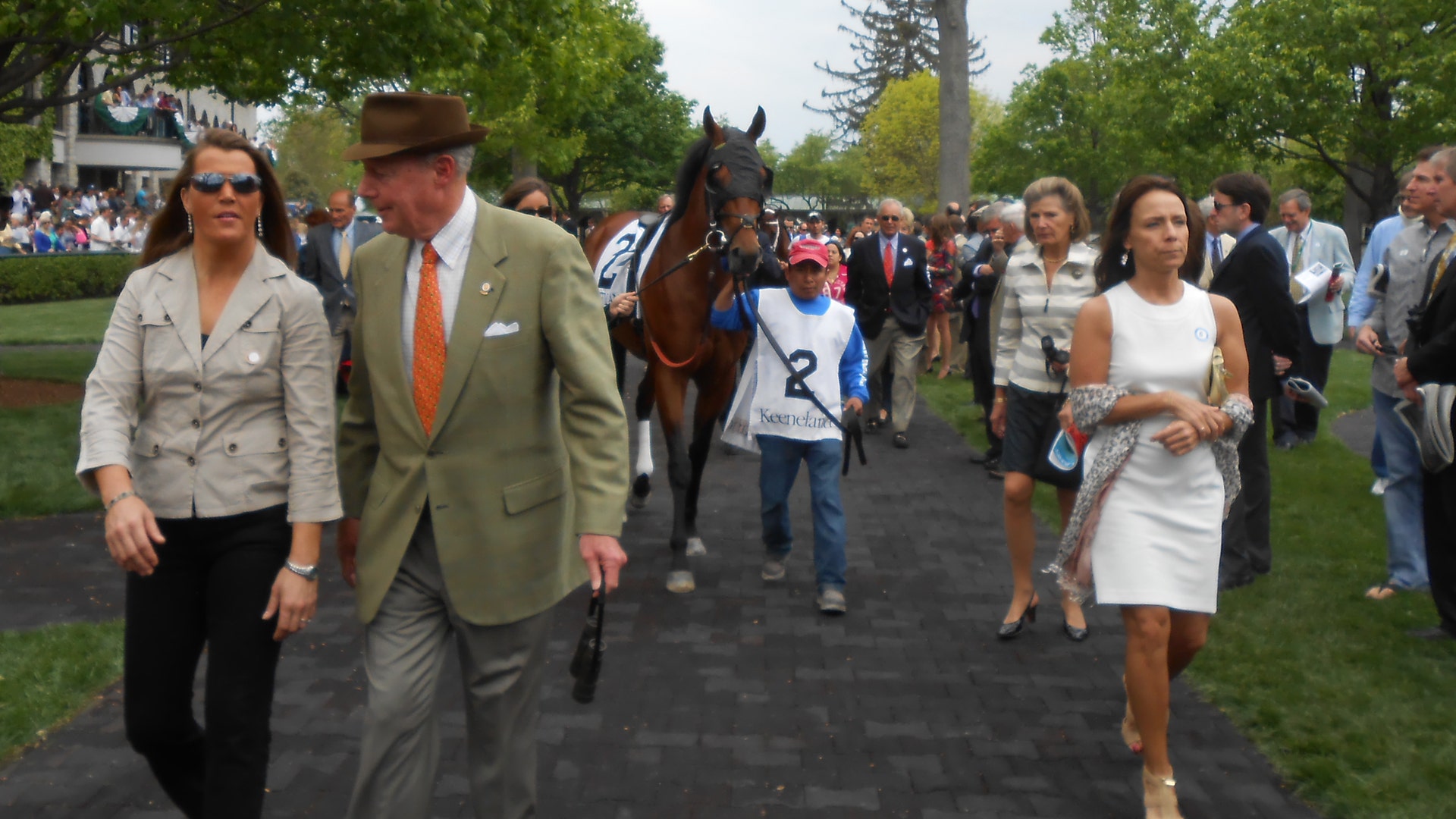 On_the_way_to_the_starting_gate___Keeneland_Race_Track