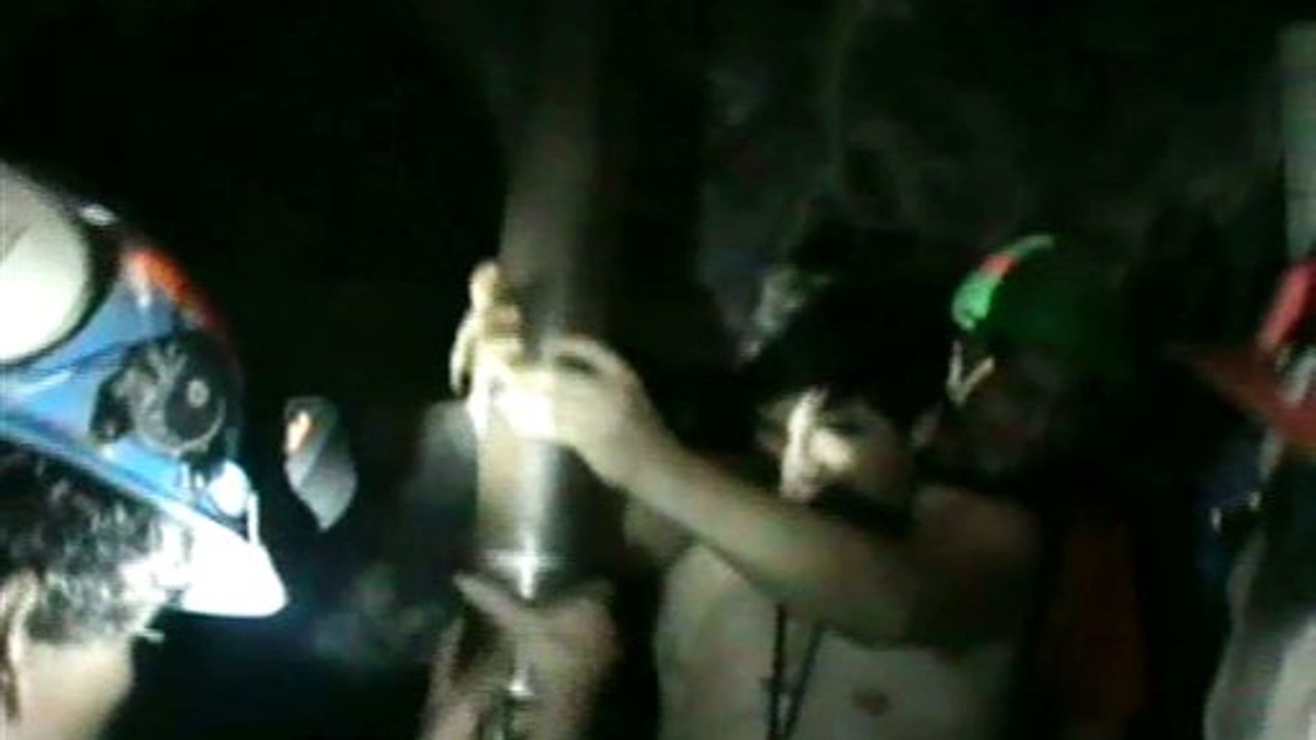 Chilean Miners Get Supplies