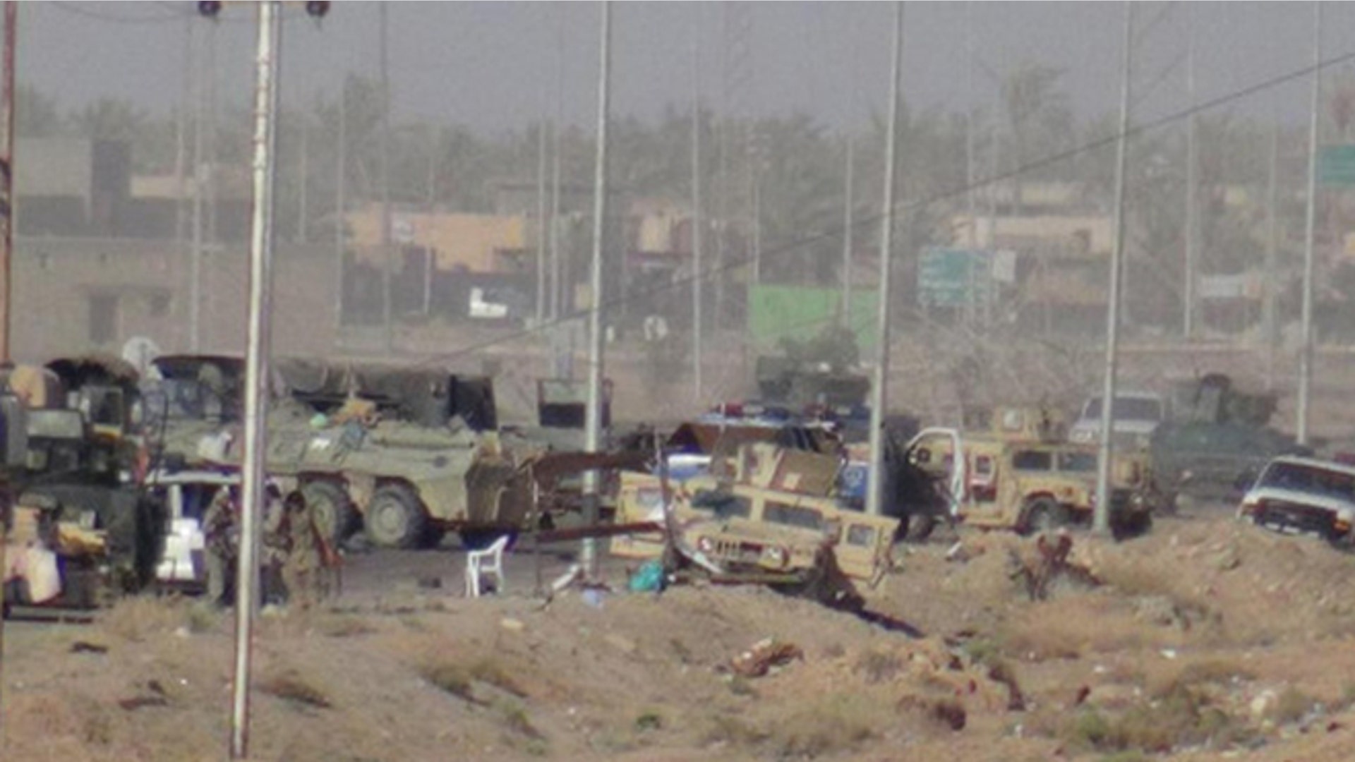 Photos of Iraqi Military gear claimed by ISIS in Ramadi