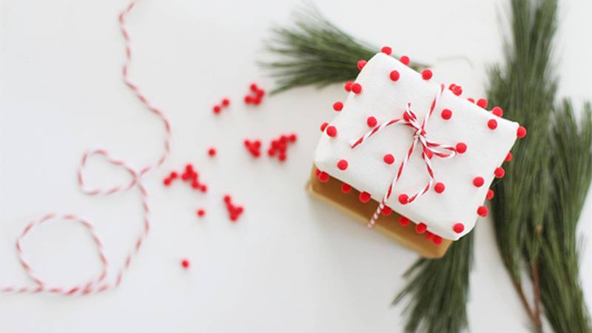 Pom Pom Gift Wrap