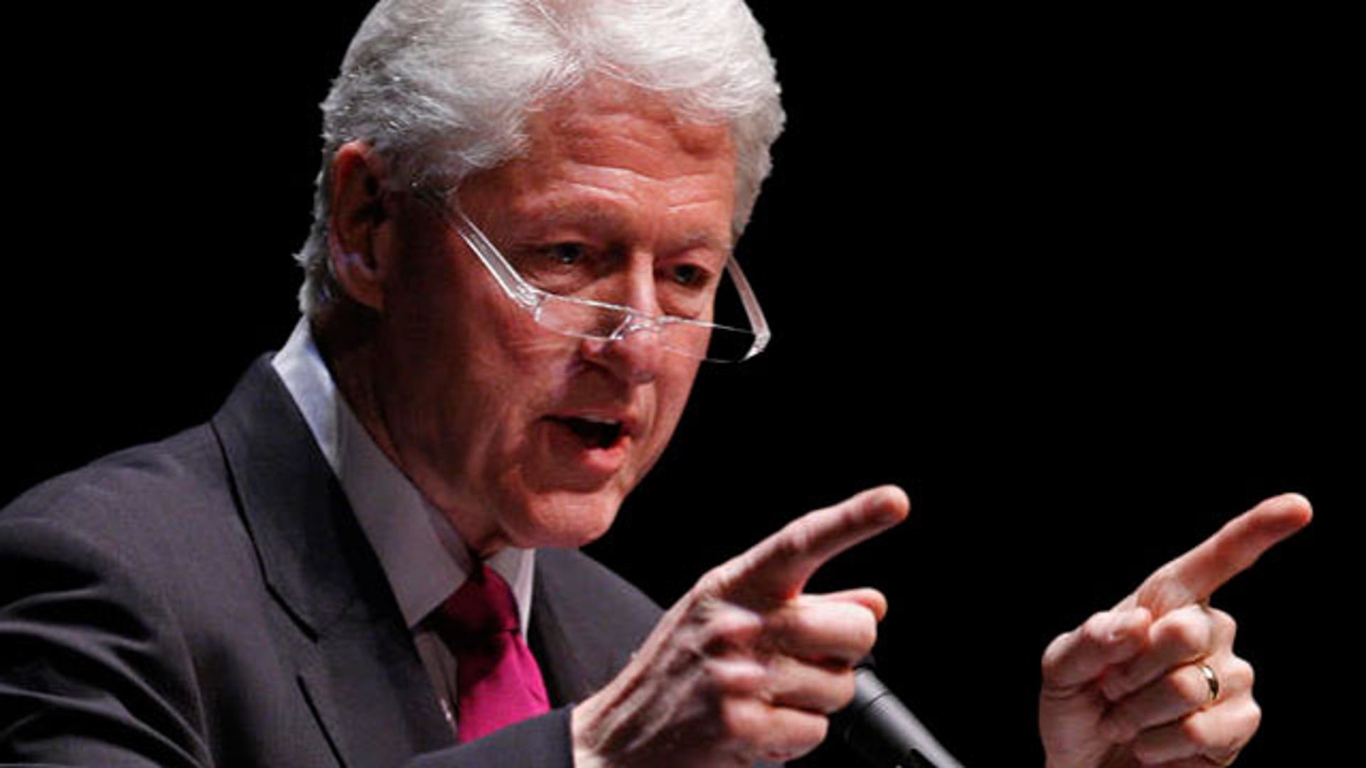 President Bill Clinton: Embrace people's anger