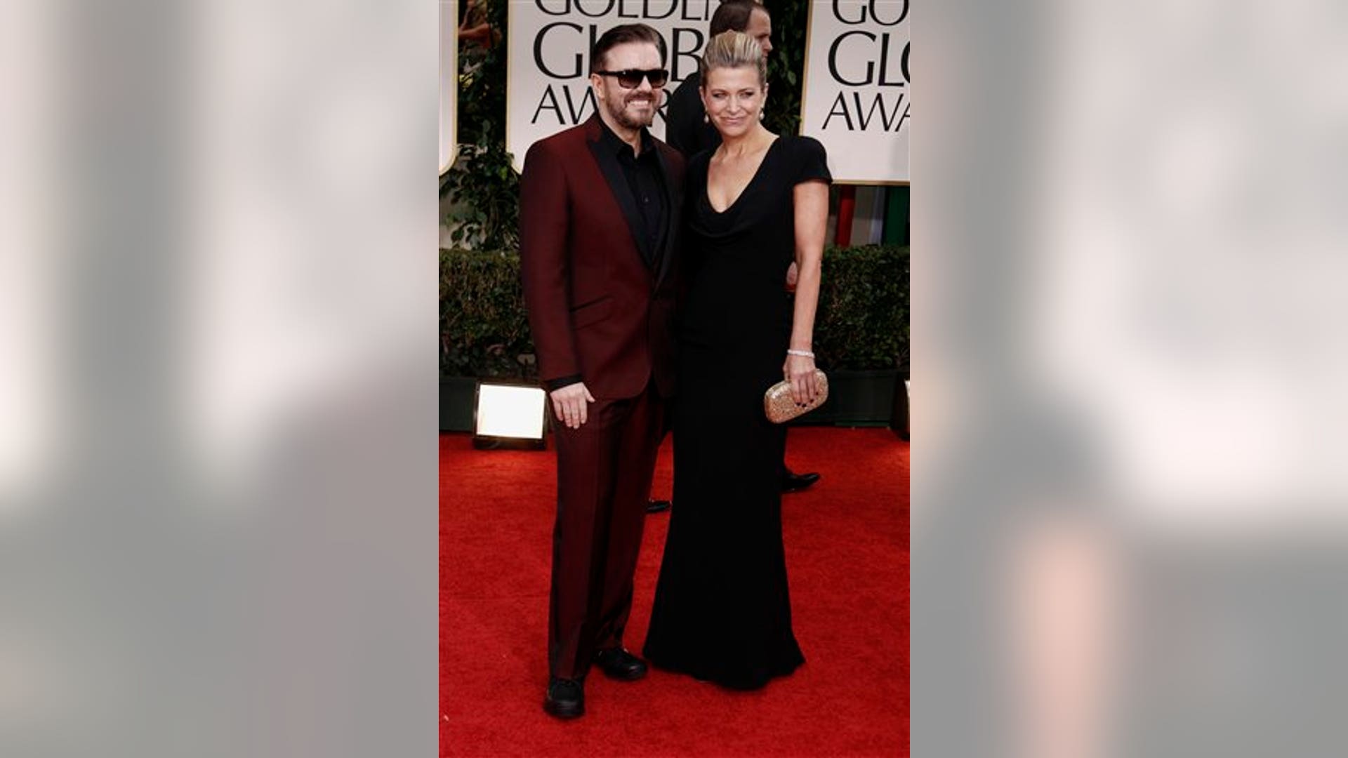 ricky gervais AP with Jane Fallon