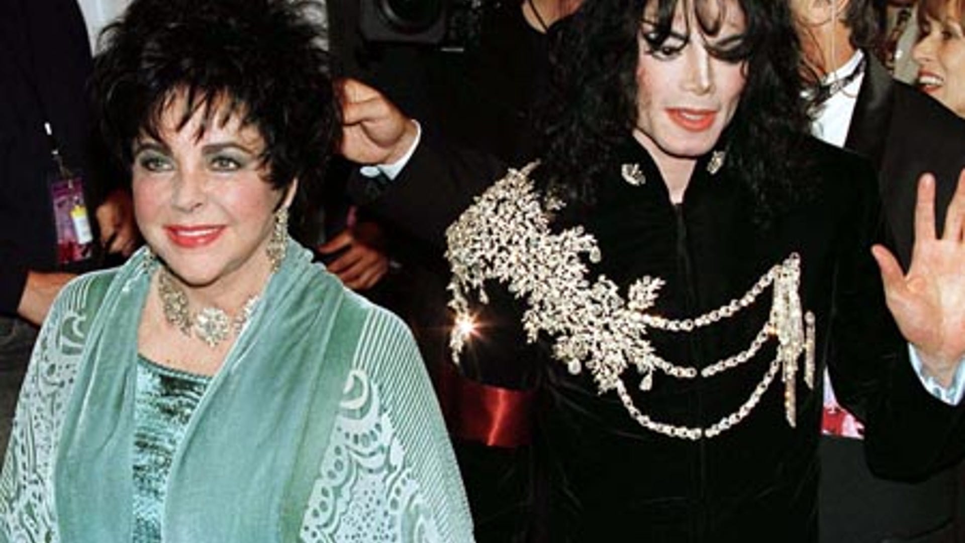 Michael Jackson and Elizabeth Taylor