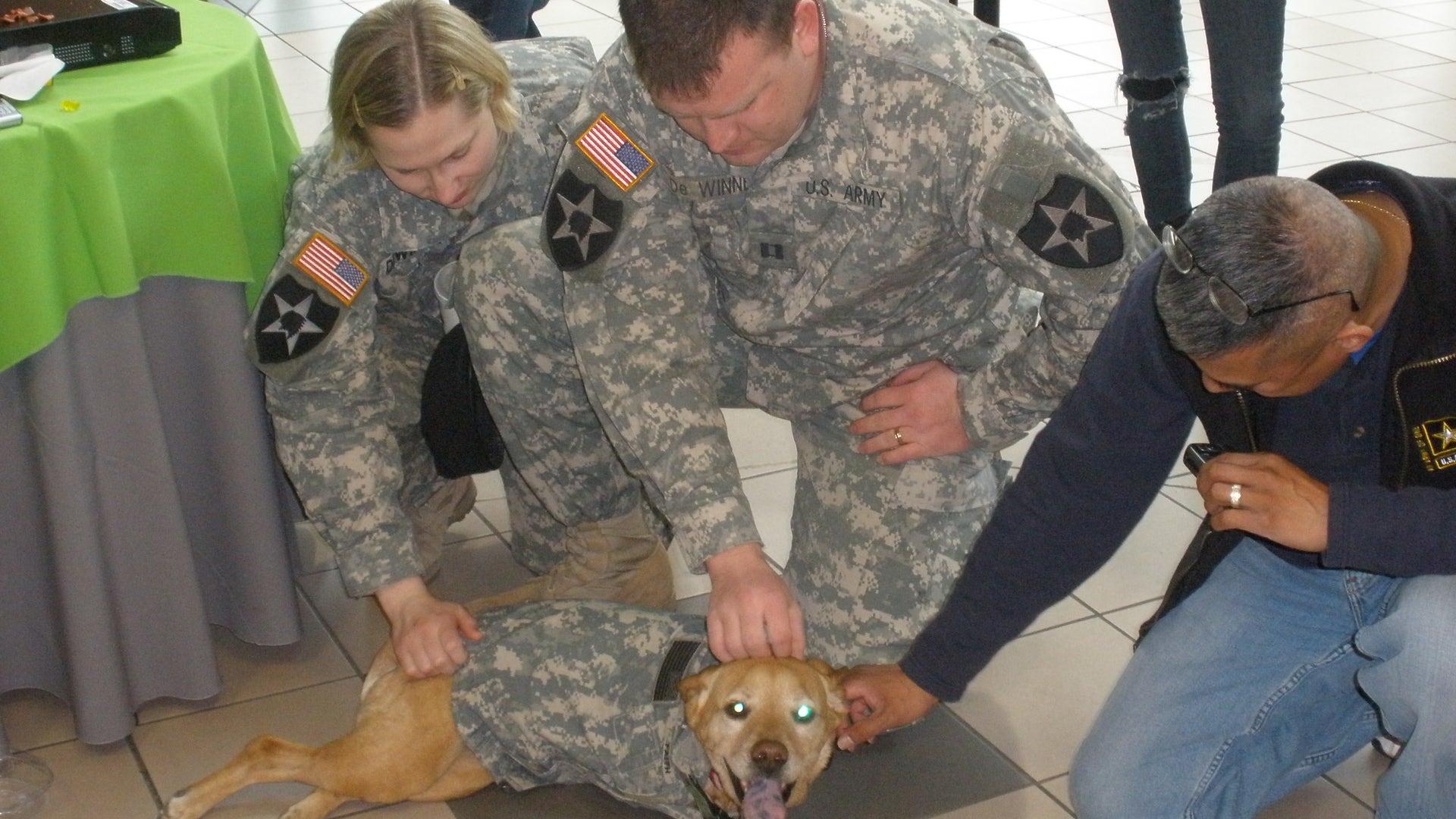 Faith Enjoys a Petting