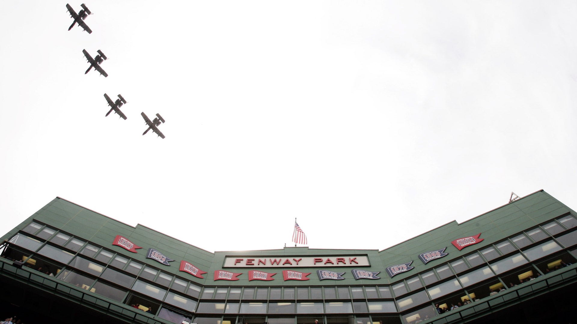 Fenway Park flight