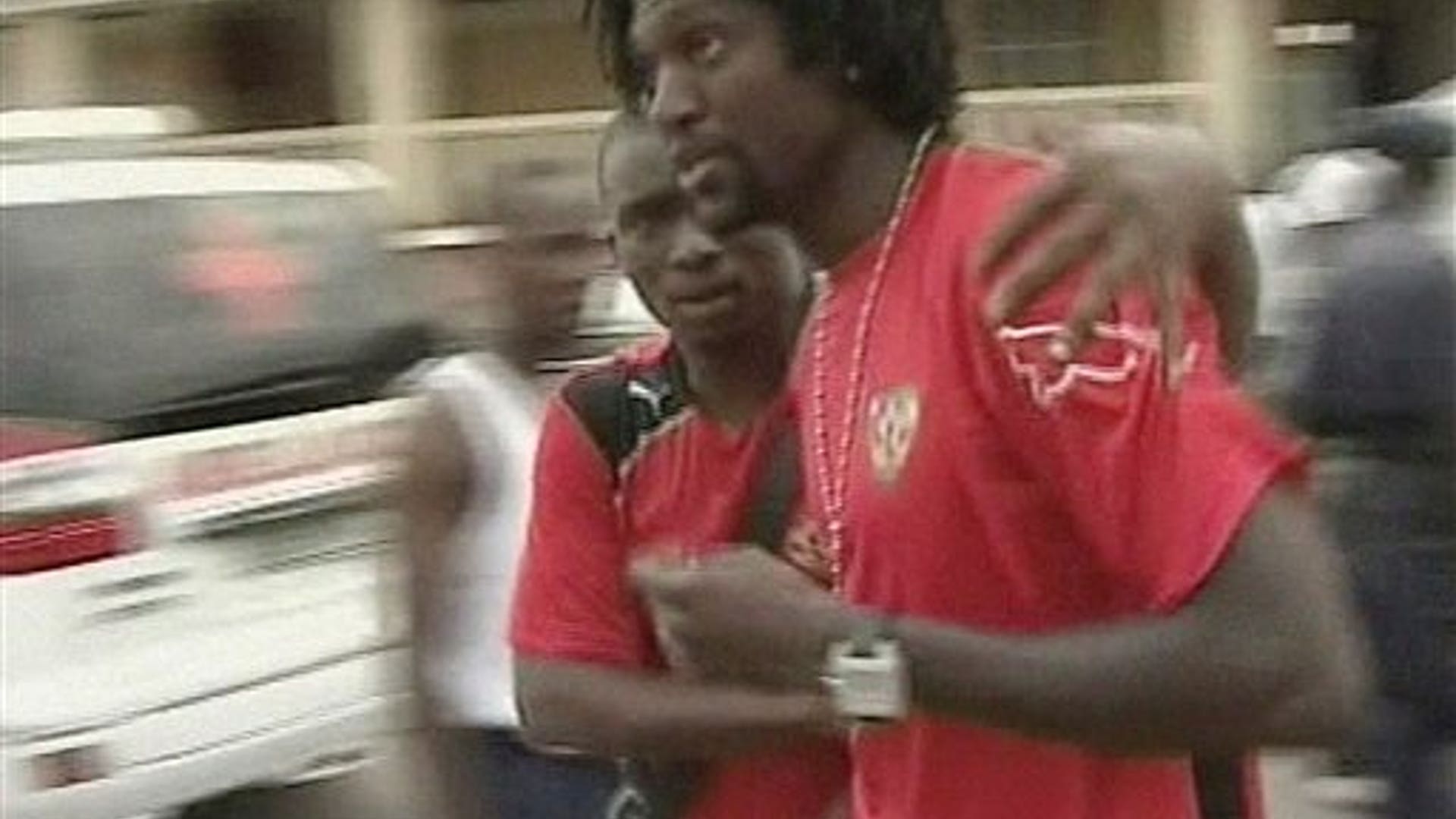 Togo Soccer Team Attack