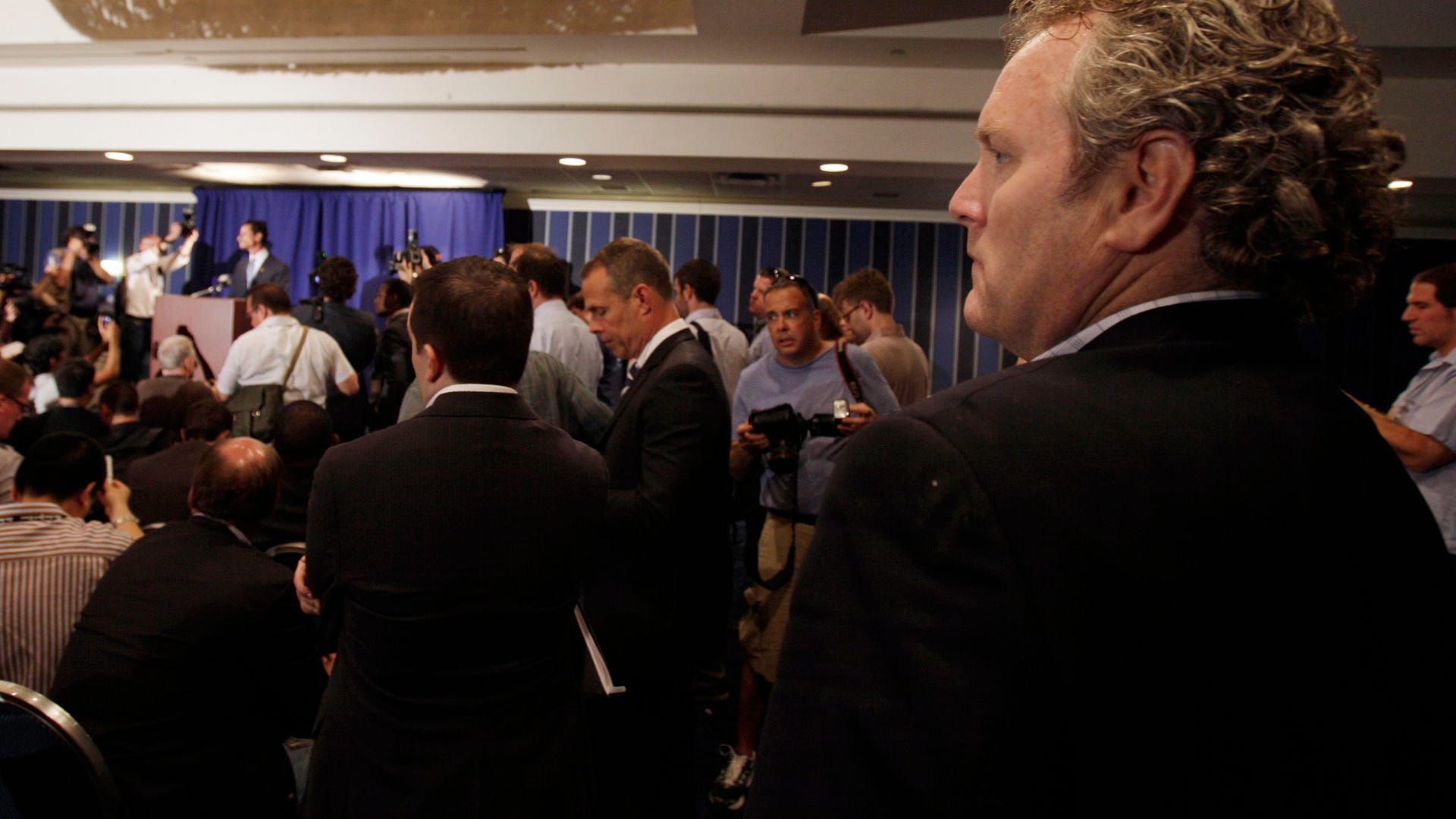 Andrew Breitbart Weiner Presser