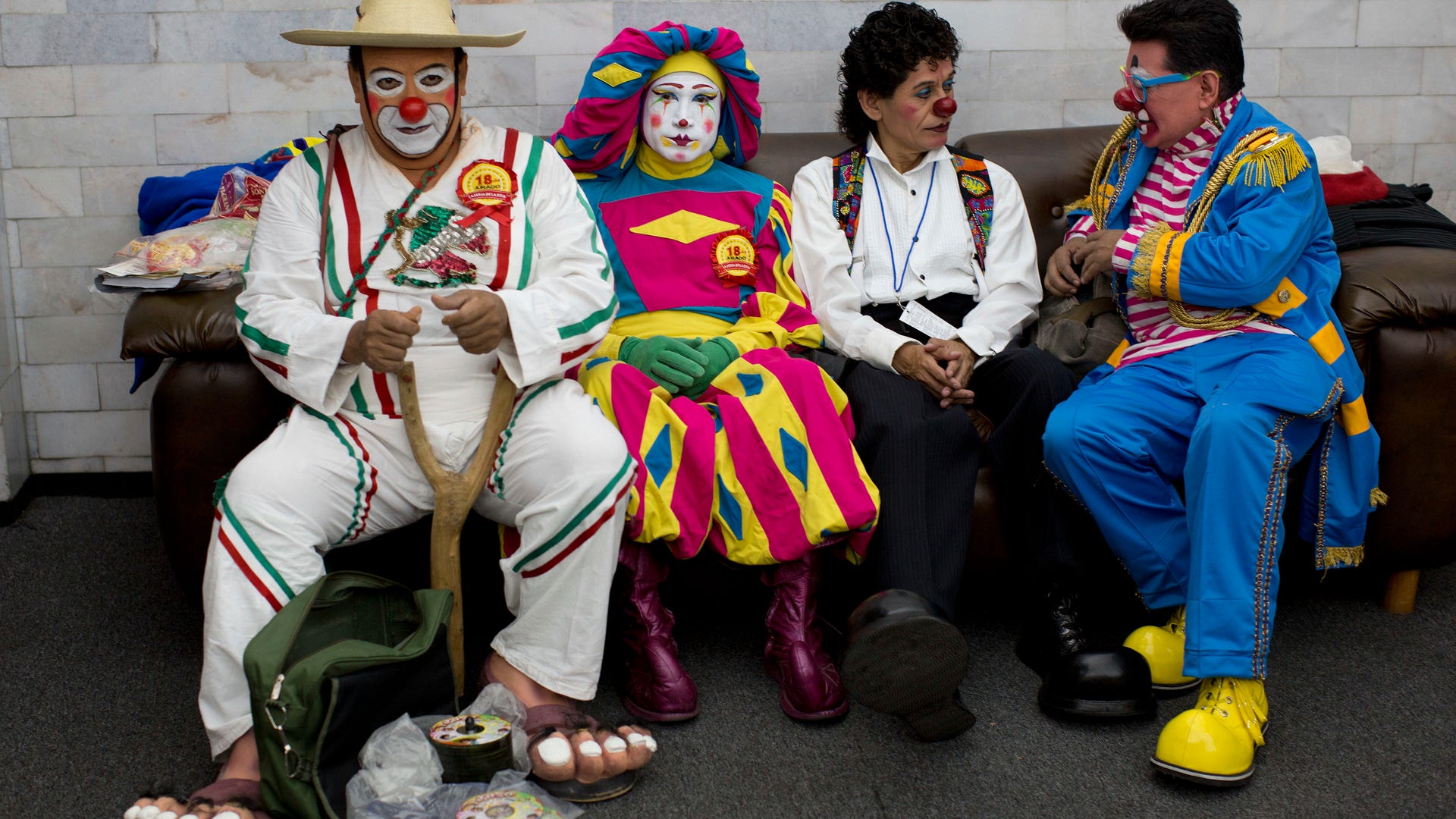 APTOPIX_Mexico_Clown__Vros