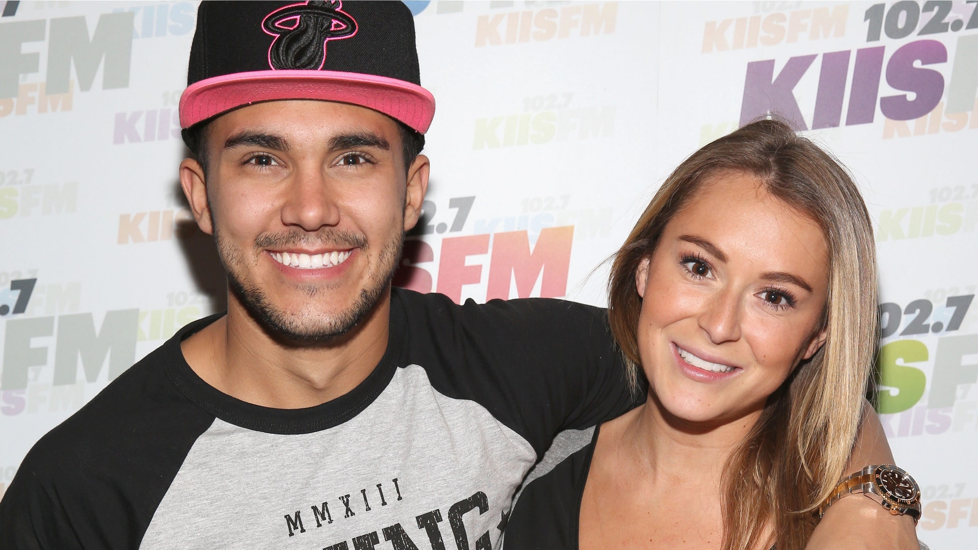 Alexa Vega and Carlos Peña