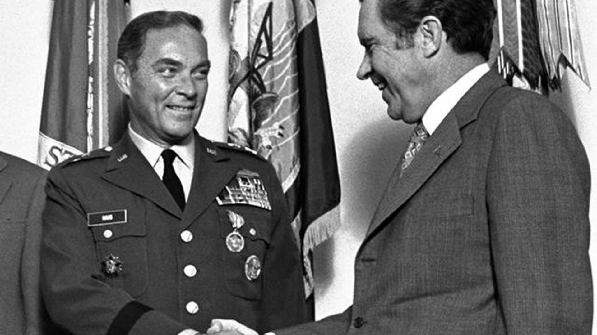 Alexander Haig and President Nixon
