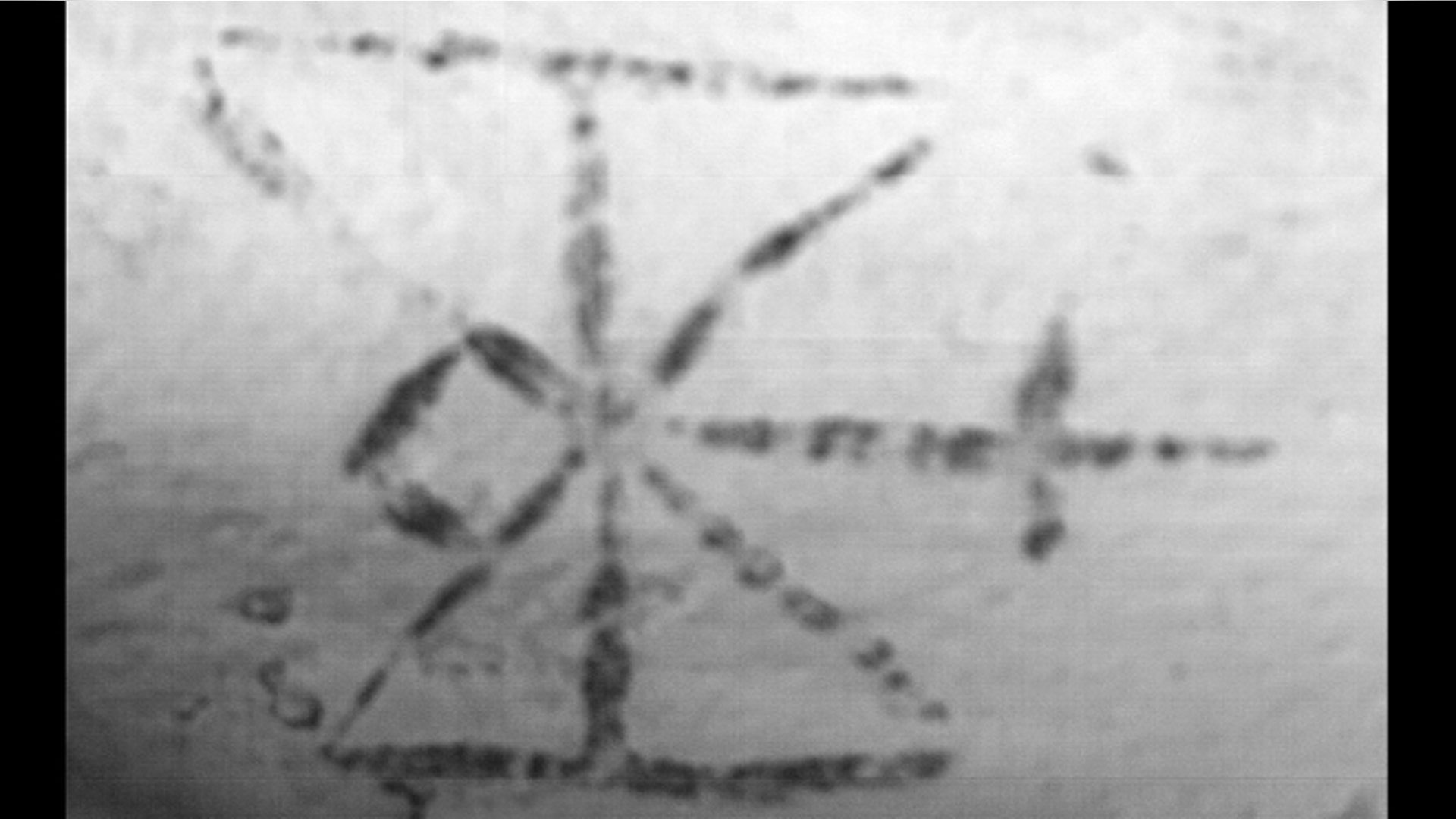 Infra-red reflectography of the tattoo