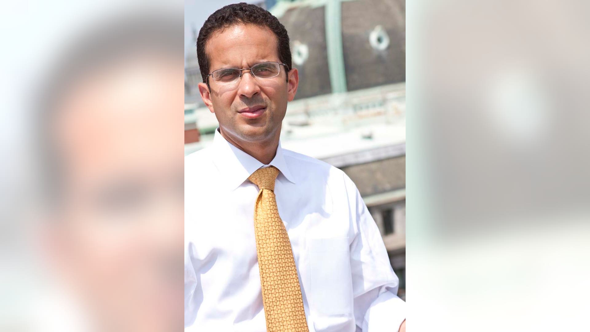 Angel Taveras Yellow Tie