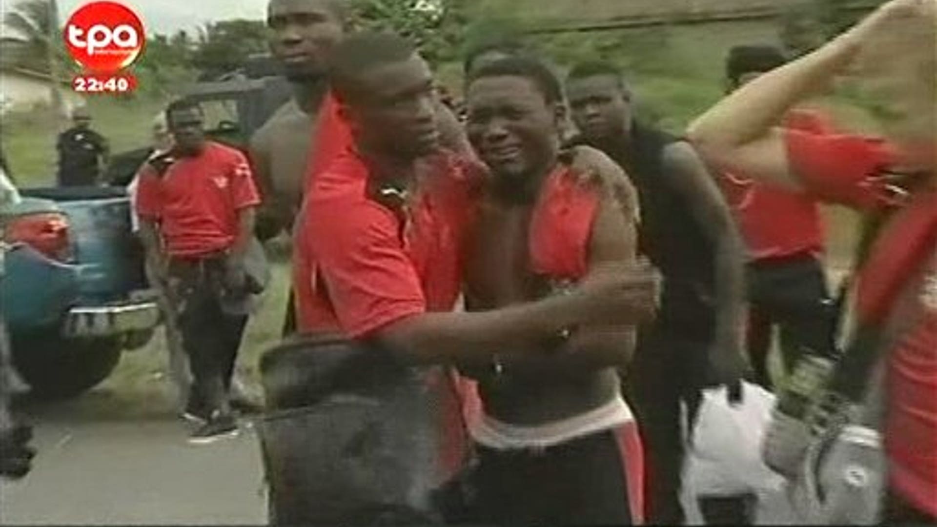 Togo Soccer Team Attack