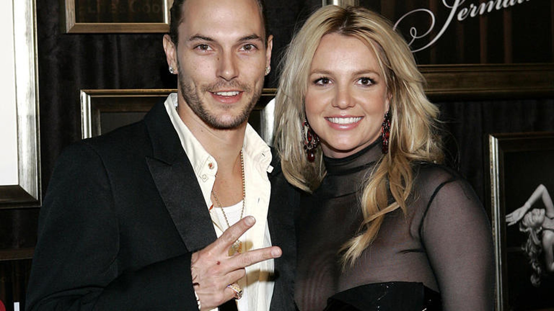 Kevin Federline and Britney Spears