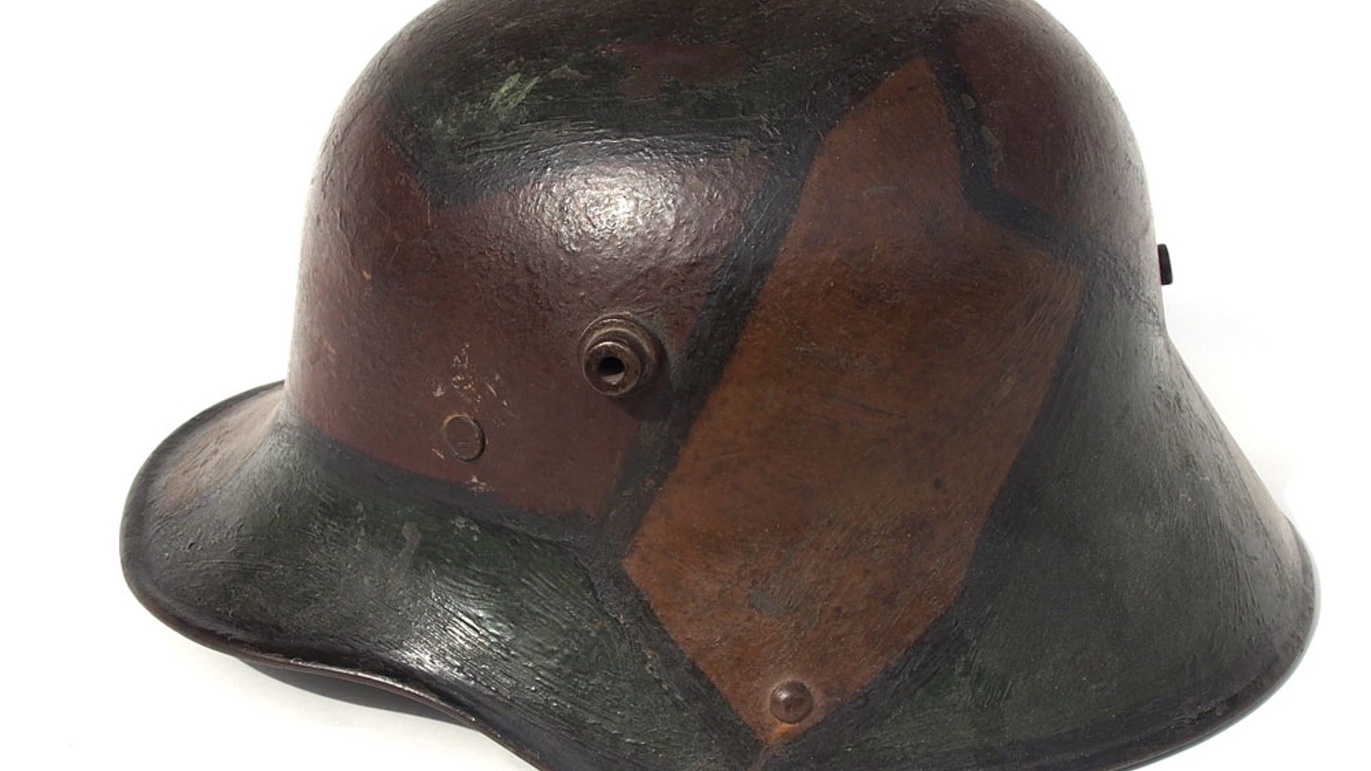 ‘Turtle shell’ World War I camouflage