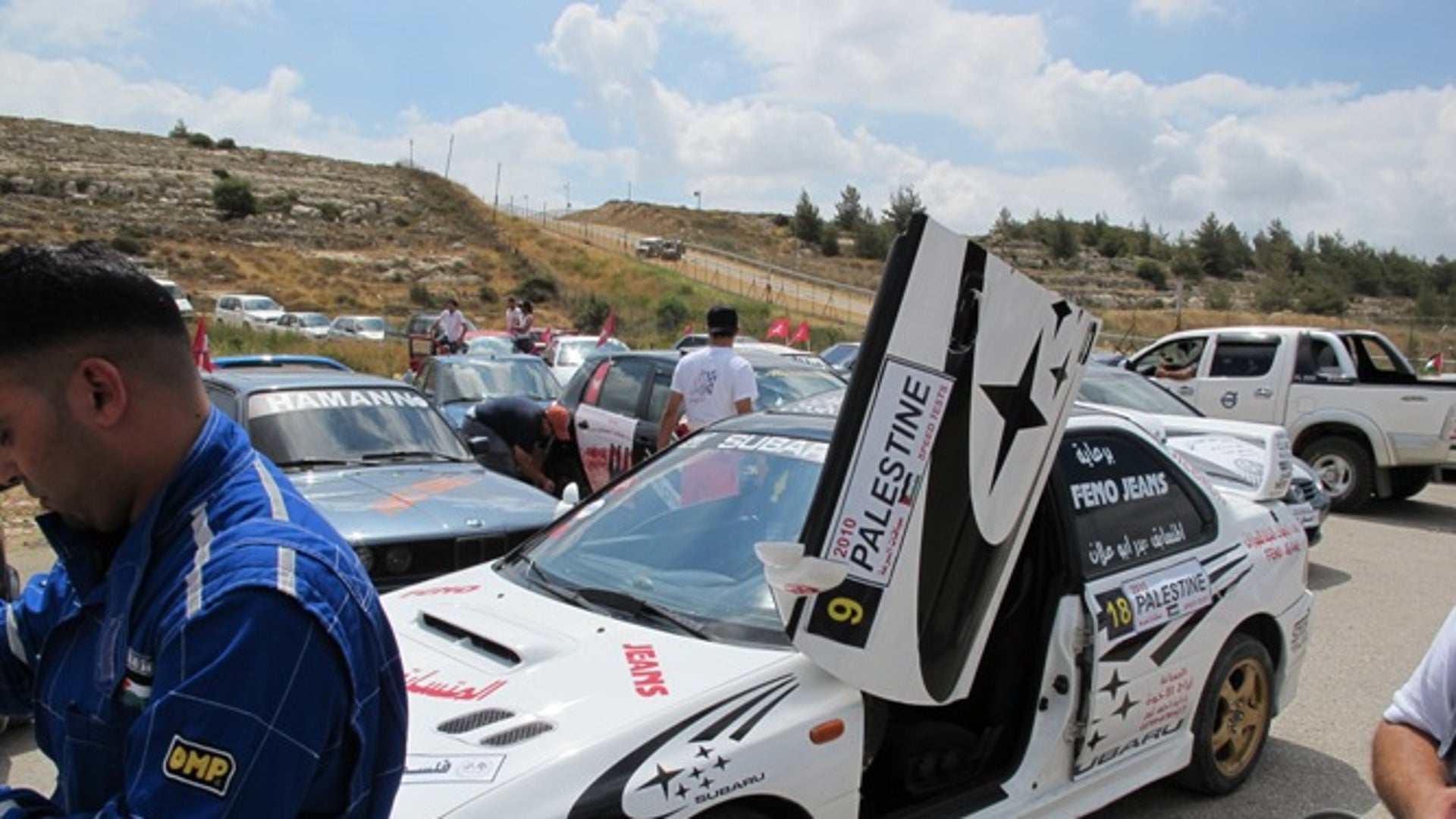 Palestinian Women Race Cars In Ramallah 