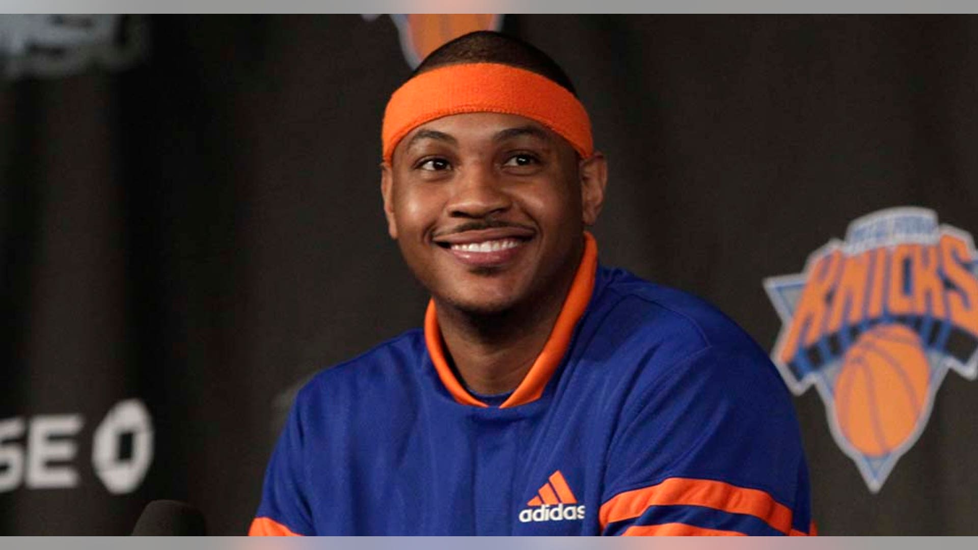 Carmelo Anthony Knicks Presser