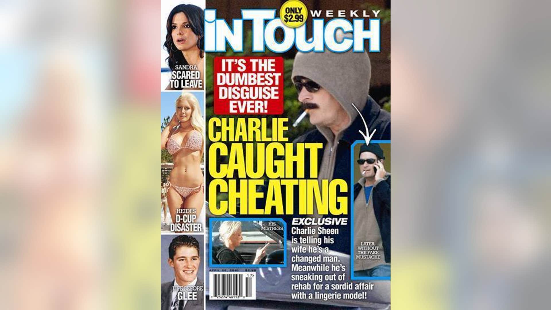 Charlie's Moustache Disguise