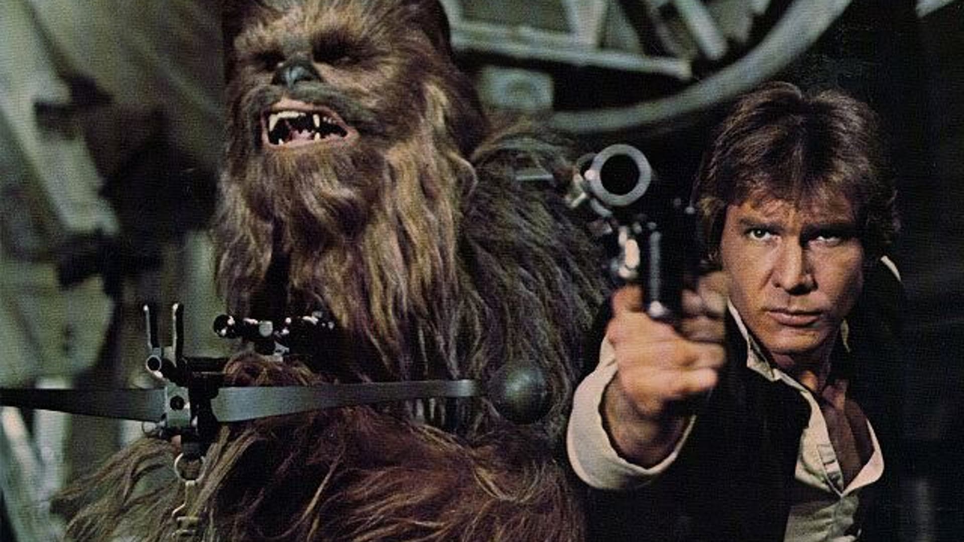 Chewbacca and Han 