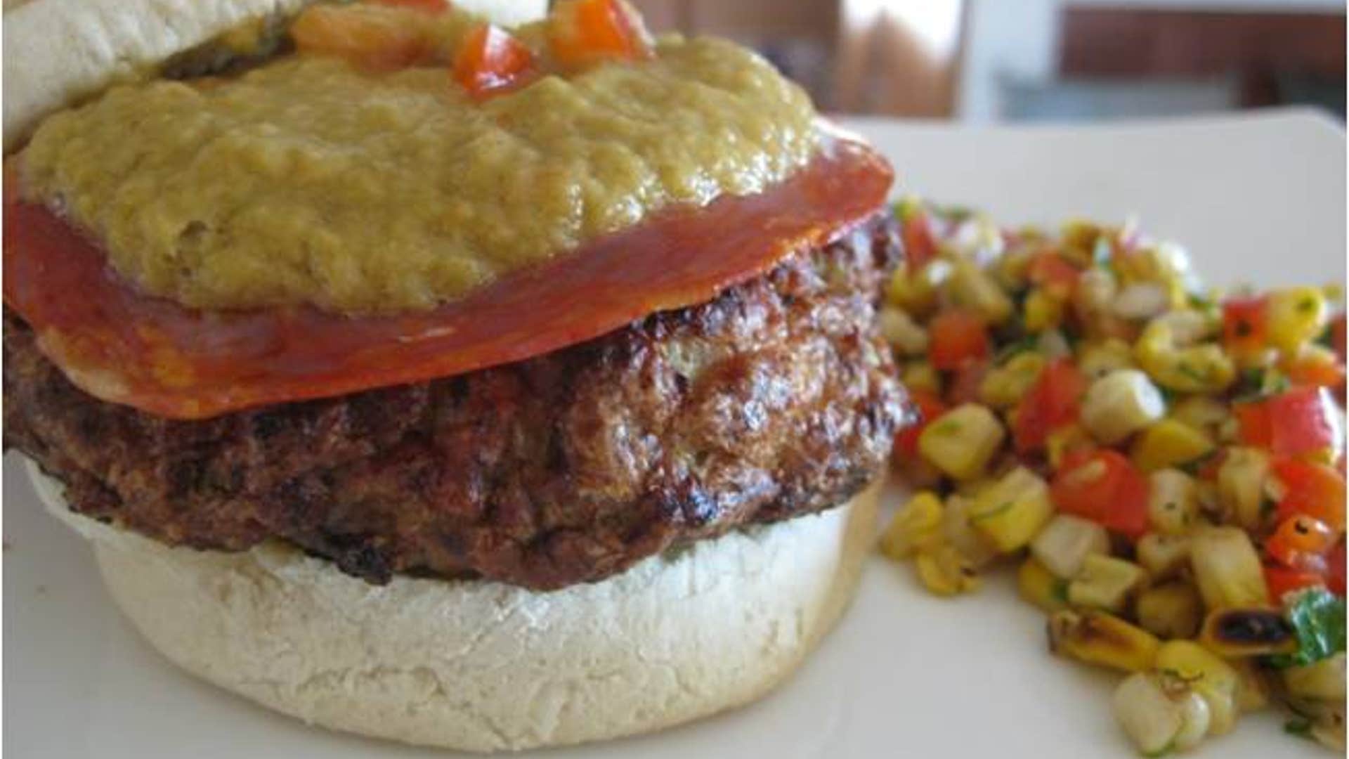Chicken Burgers with Corn Succotash Fox News