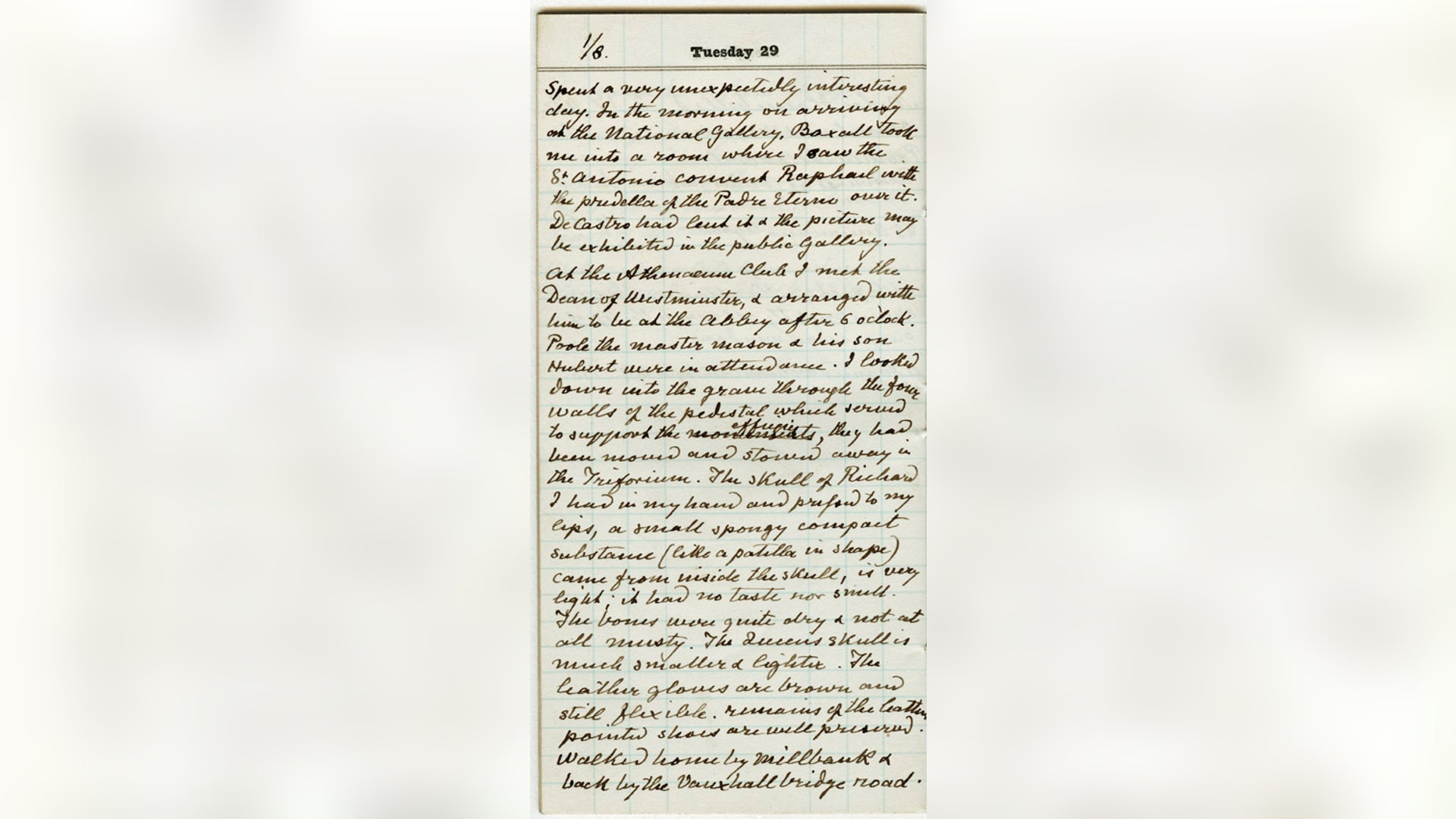 Diary Entry: August 30, 1871