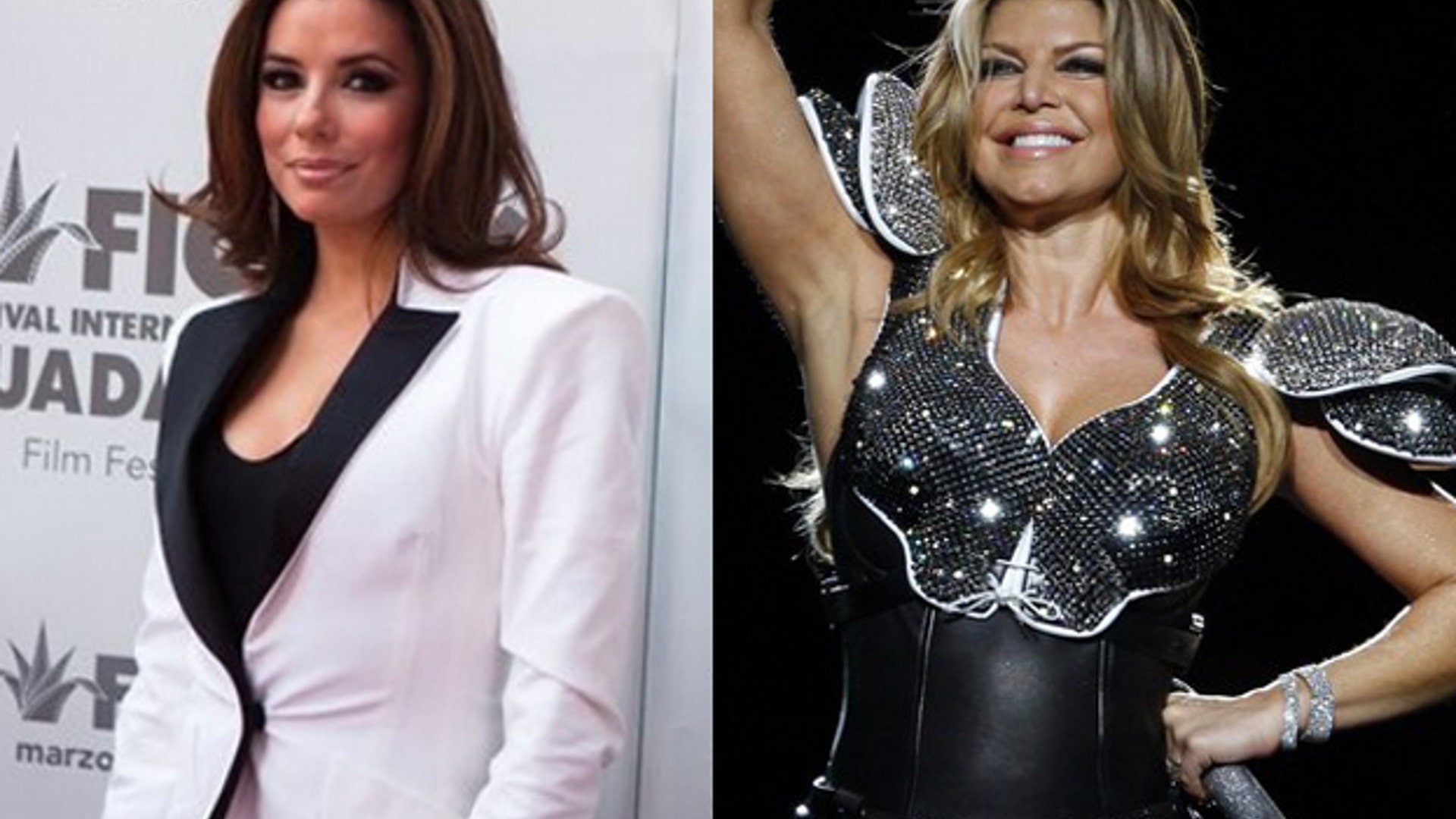 Eva Longoria and Fergie