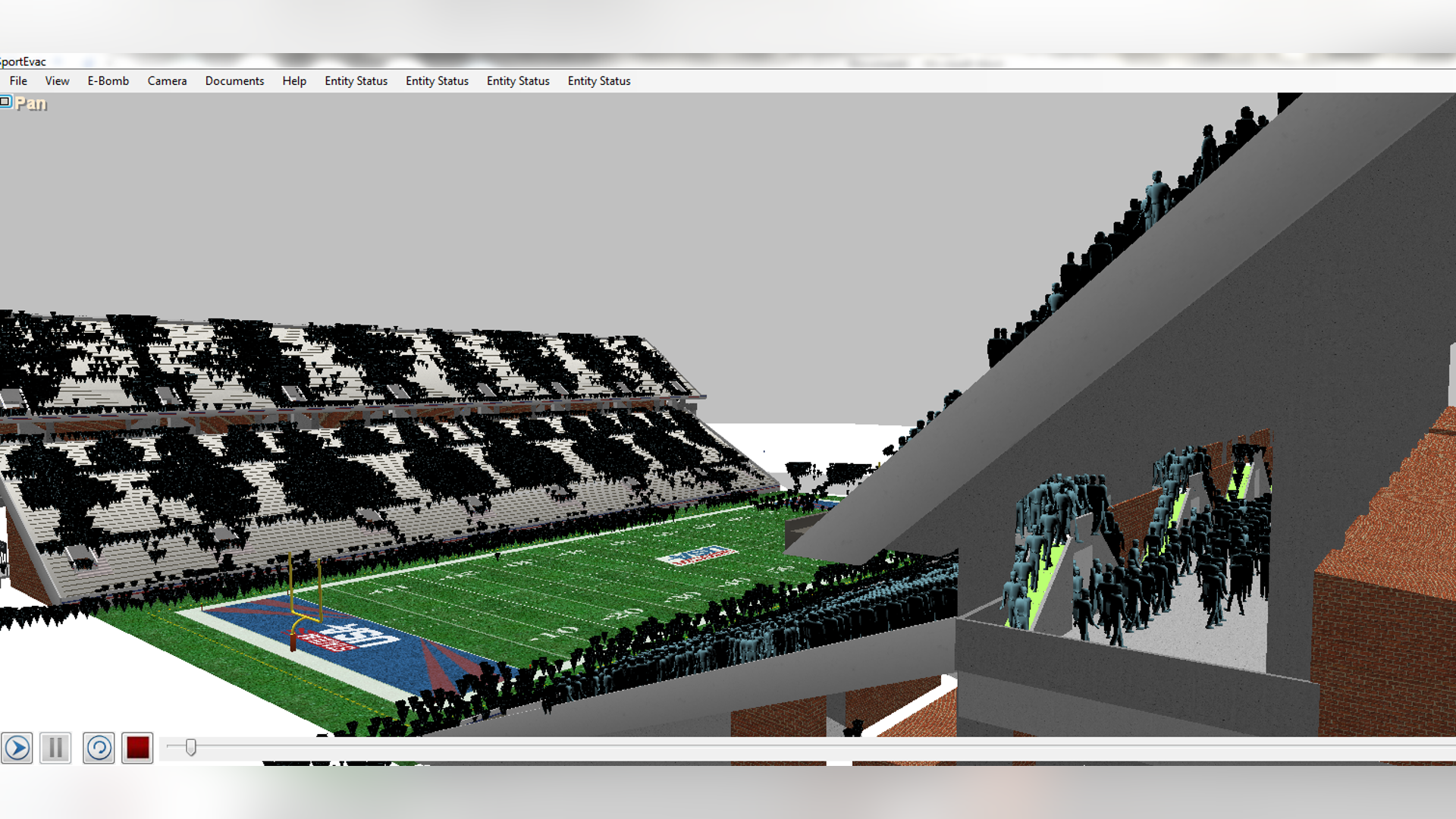 Sport Evac: Evacuation In Progress